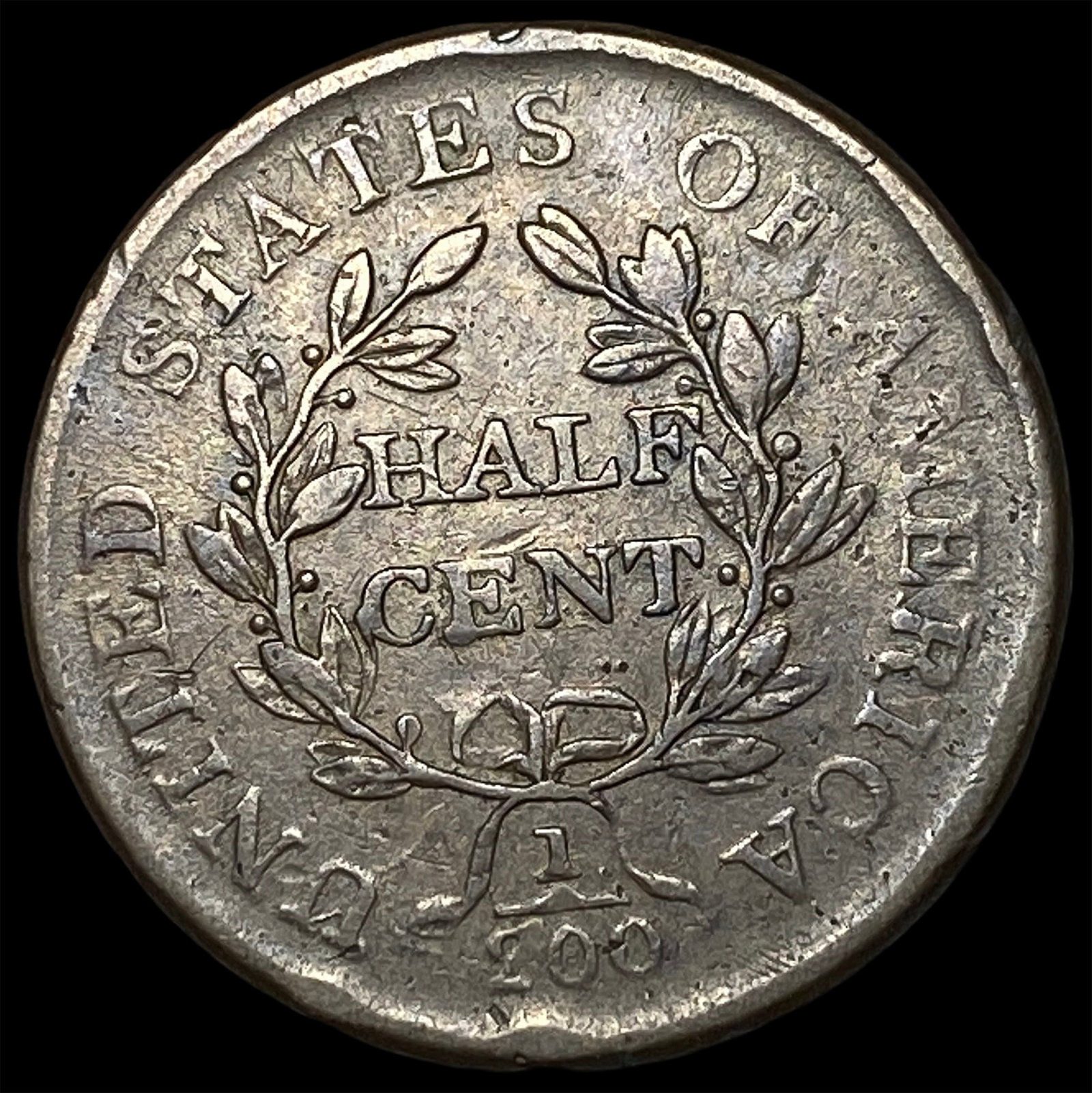 1806 Draped Bust Half Cent CLOSELY UNCIRCULATED - 2
