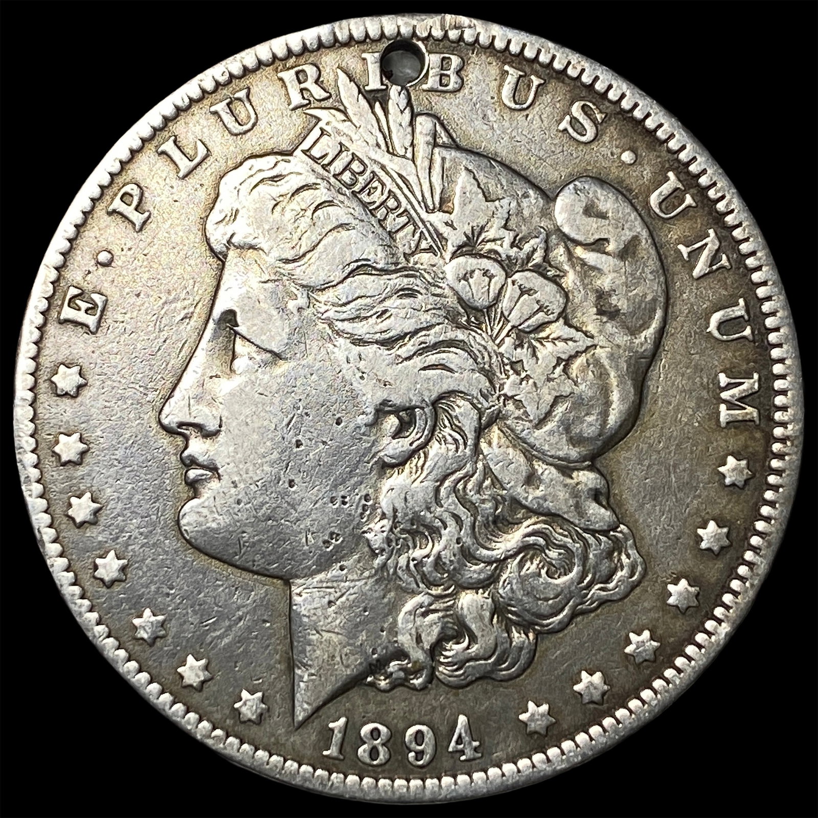 1894-O Silver Morgan Dollar NICELY CIRCULATED: 1894-O Silver Morgan Dollar NICELY CIRCULATED