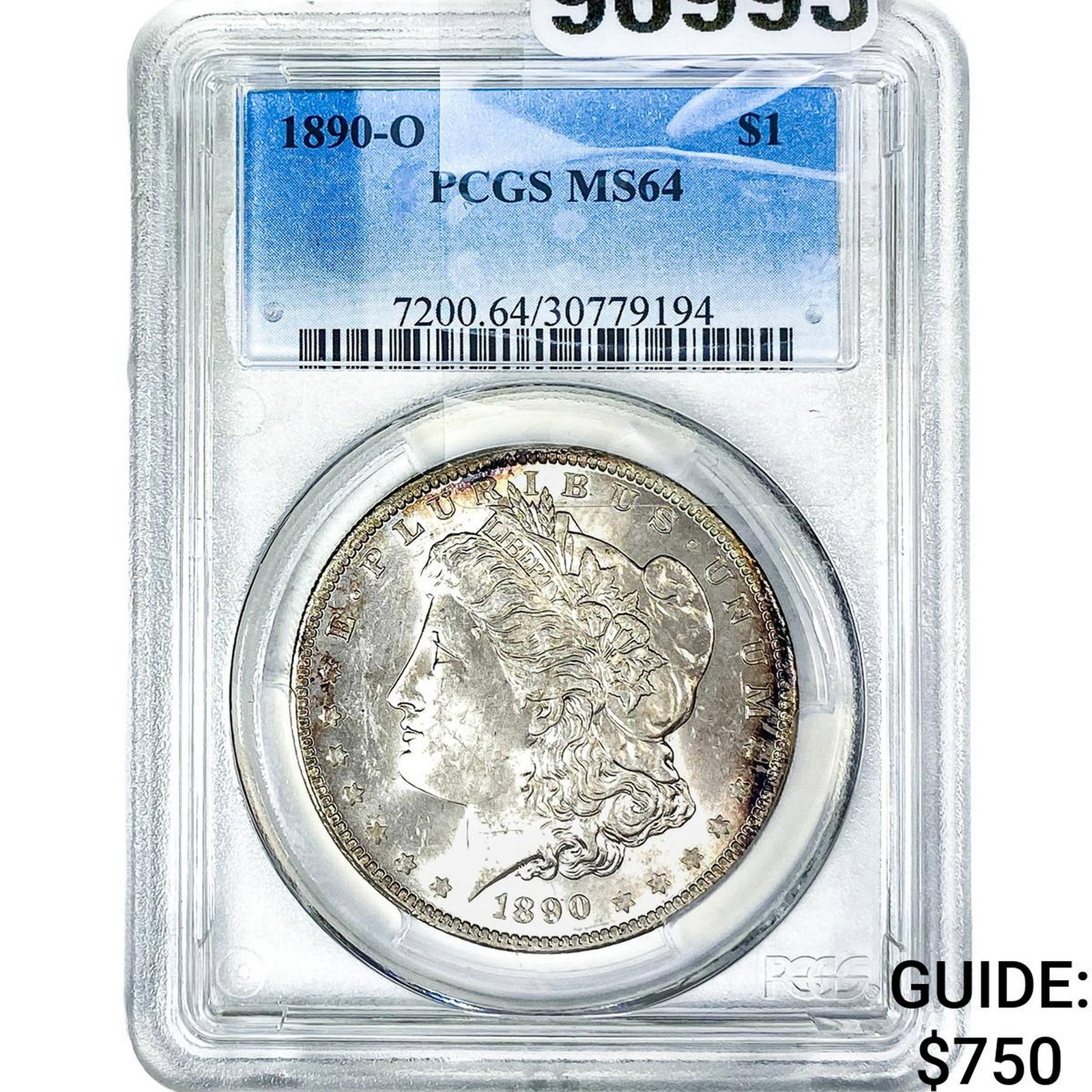 1890-O Morgan Silver Dollar PCGS MS64 (1 of 2)
