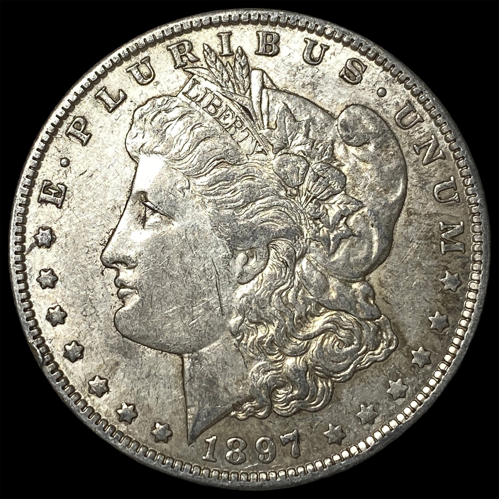 1897-O Silver Morgan Dollar CLOSELY UNCIRCULATED (1 of 2)