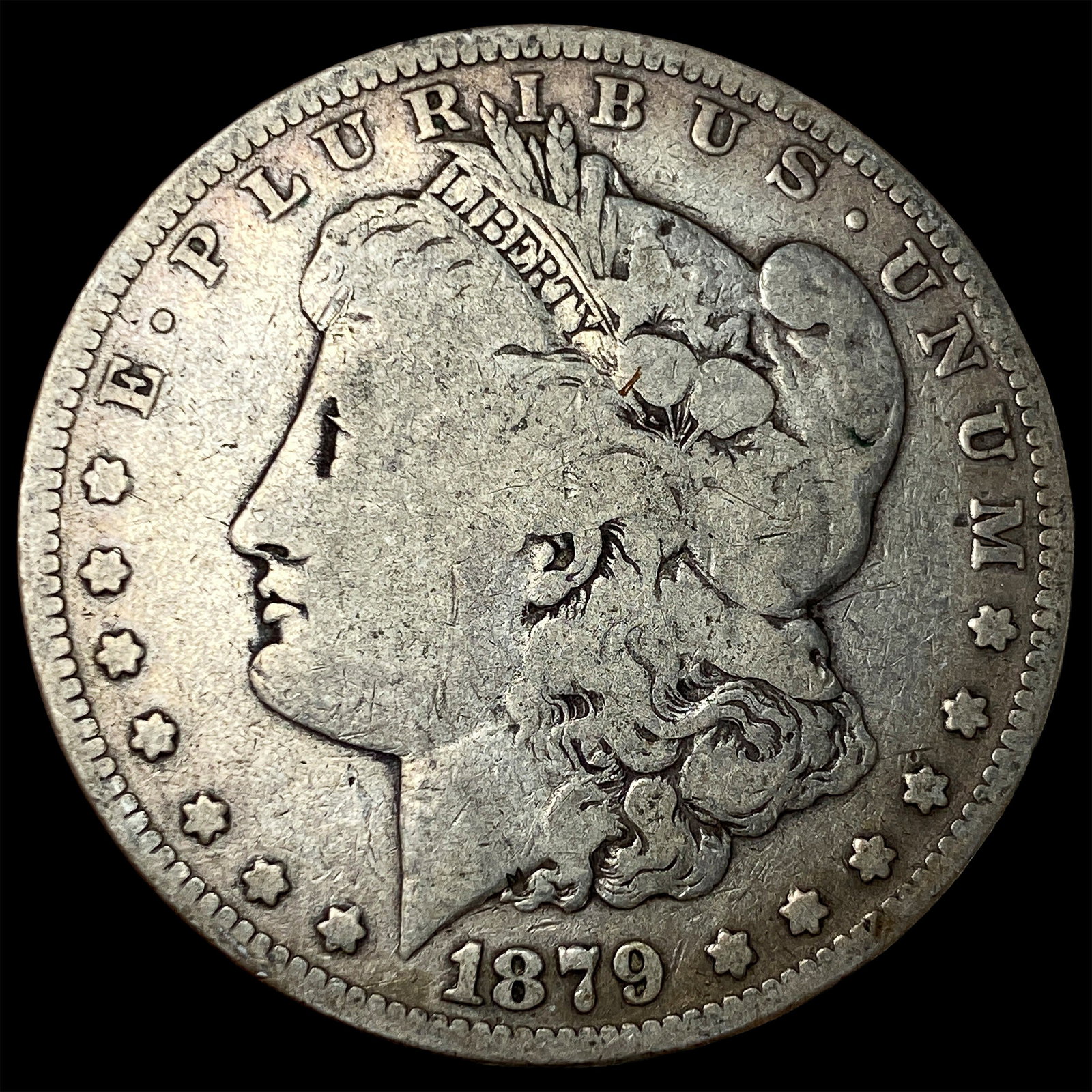 1879-S Rev 78 Silver Morgan Dollar LIGHTLY CIRCULATED (1 of 2)