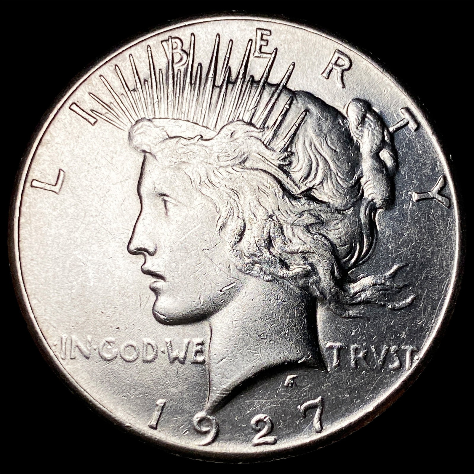1927 Silver Peace Dollar UNCIRCULATED: 1927 Silver Peace Dollar UNCIRCULATED