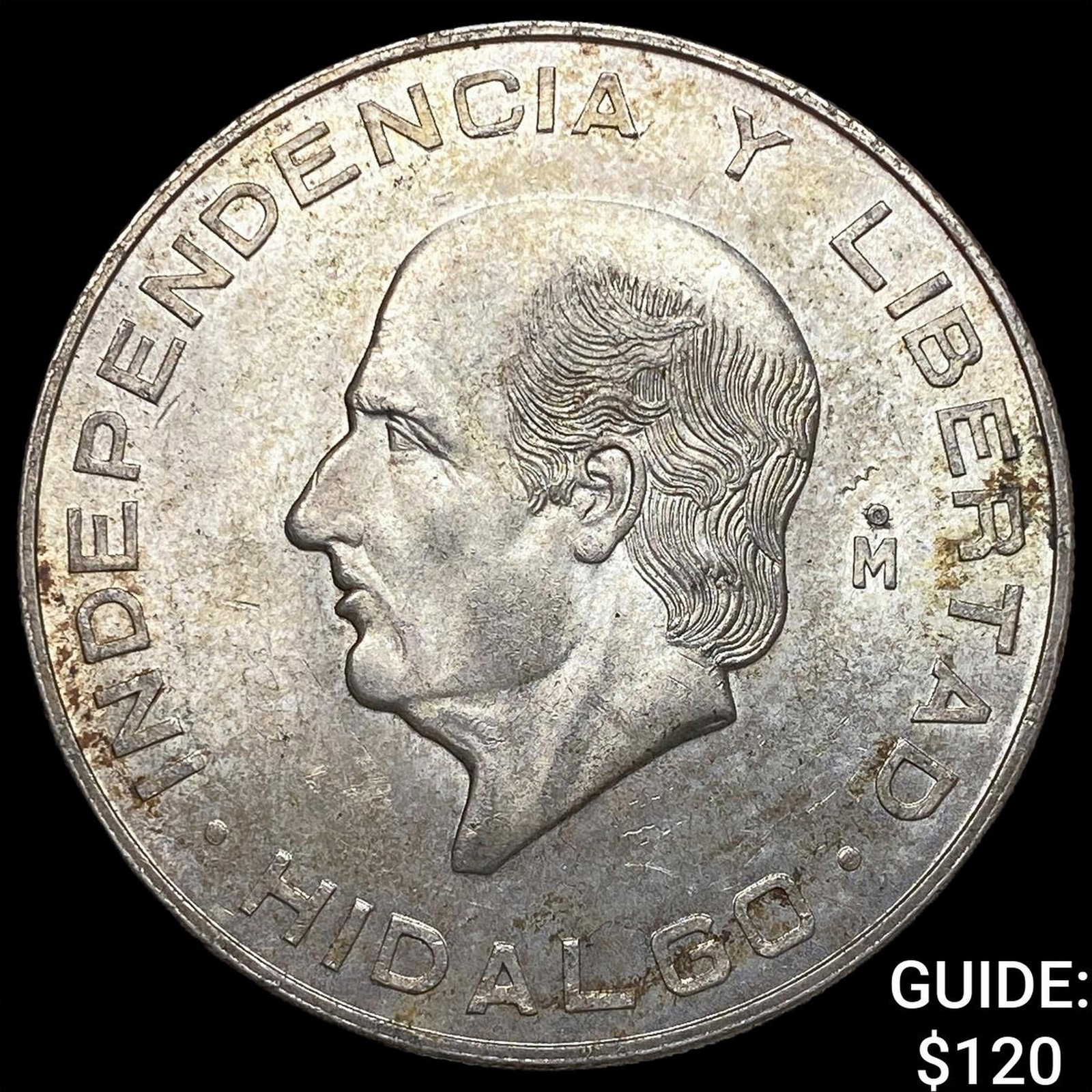 1955 Mexico Silver 10 Pesos (1 of 2)