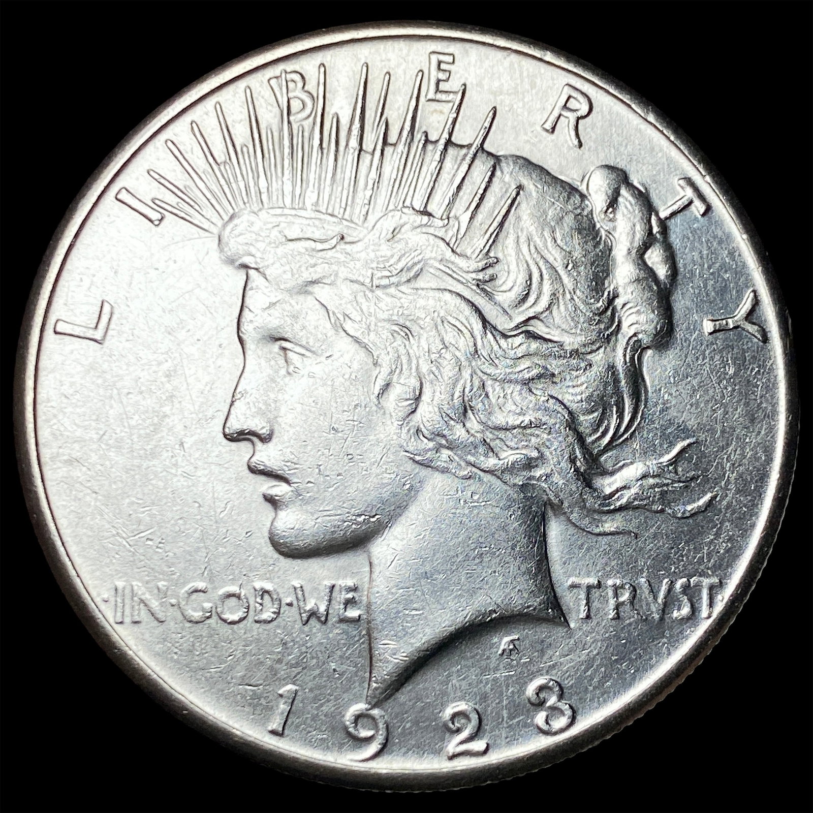 1923-S Silver Peace Dollar UNCIRCULATED: 1923-S Silver Peace Dollar UNCIRCULATED