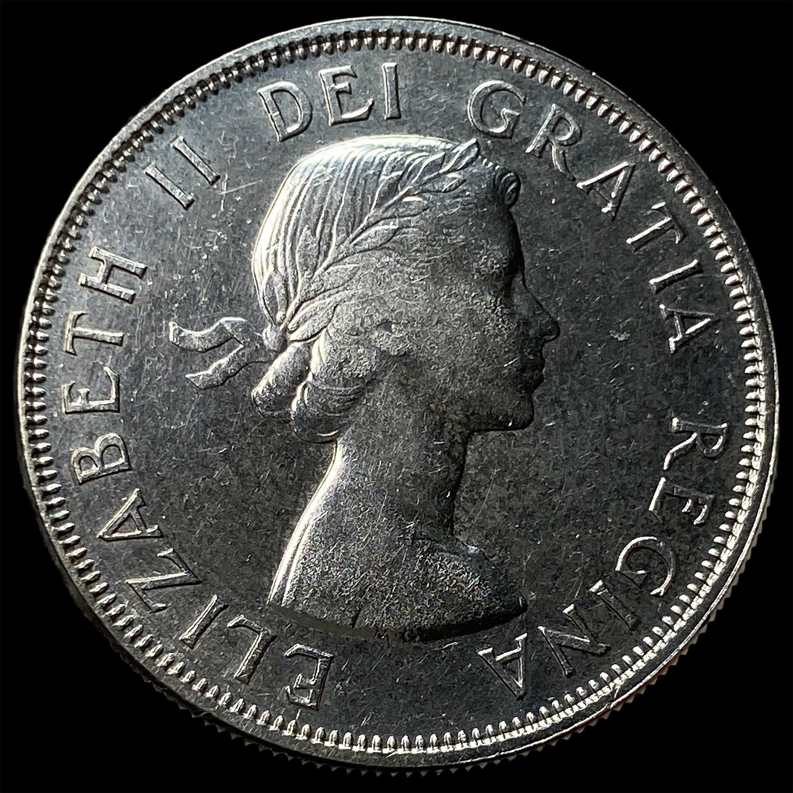 1956 Canada Silver 50 Cents HIGH GRADE (1 of 2)