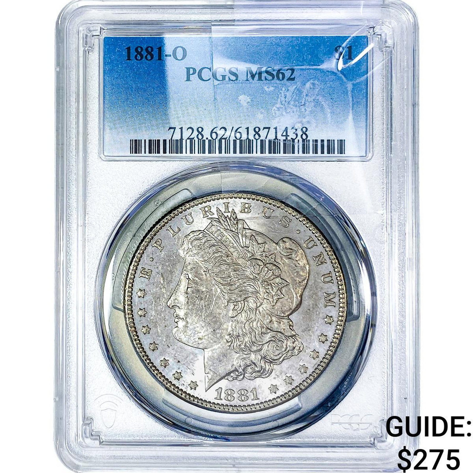 1881-O Morgan Silver Dollar PCGS MS62 (1 of 2)