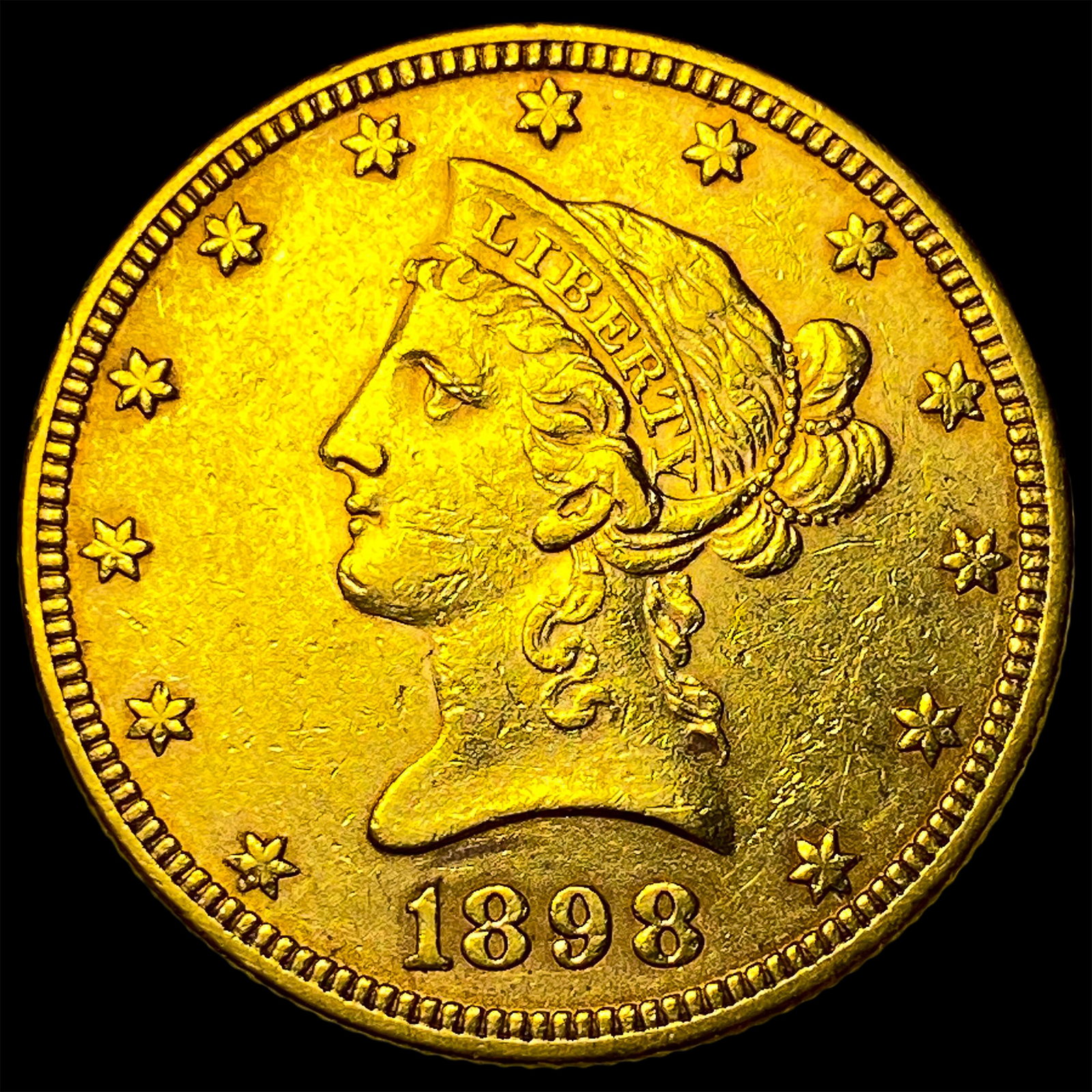 1898 Liberty Head $10 Eagle CHOICE BU (1 of 2)