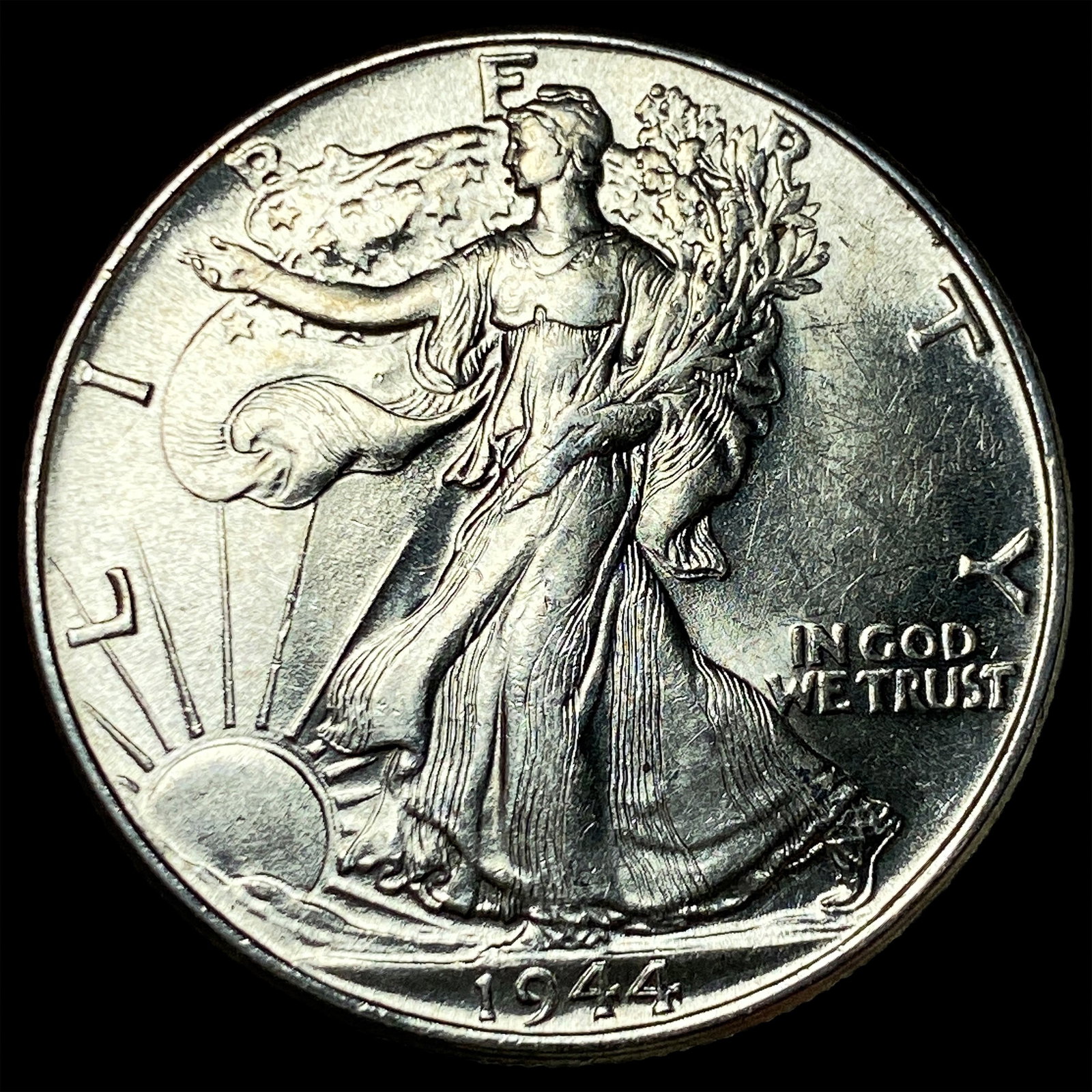 1944 Silver Walking Liberty Half Dollar UNCIRCULATED: 1944 Silver Walking Liberty Half Dollar UNCIRCULATED