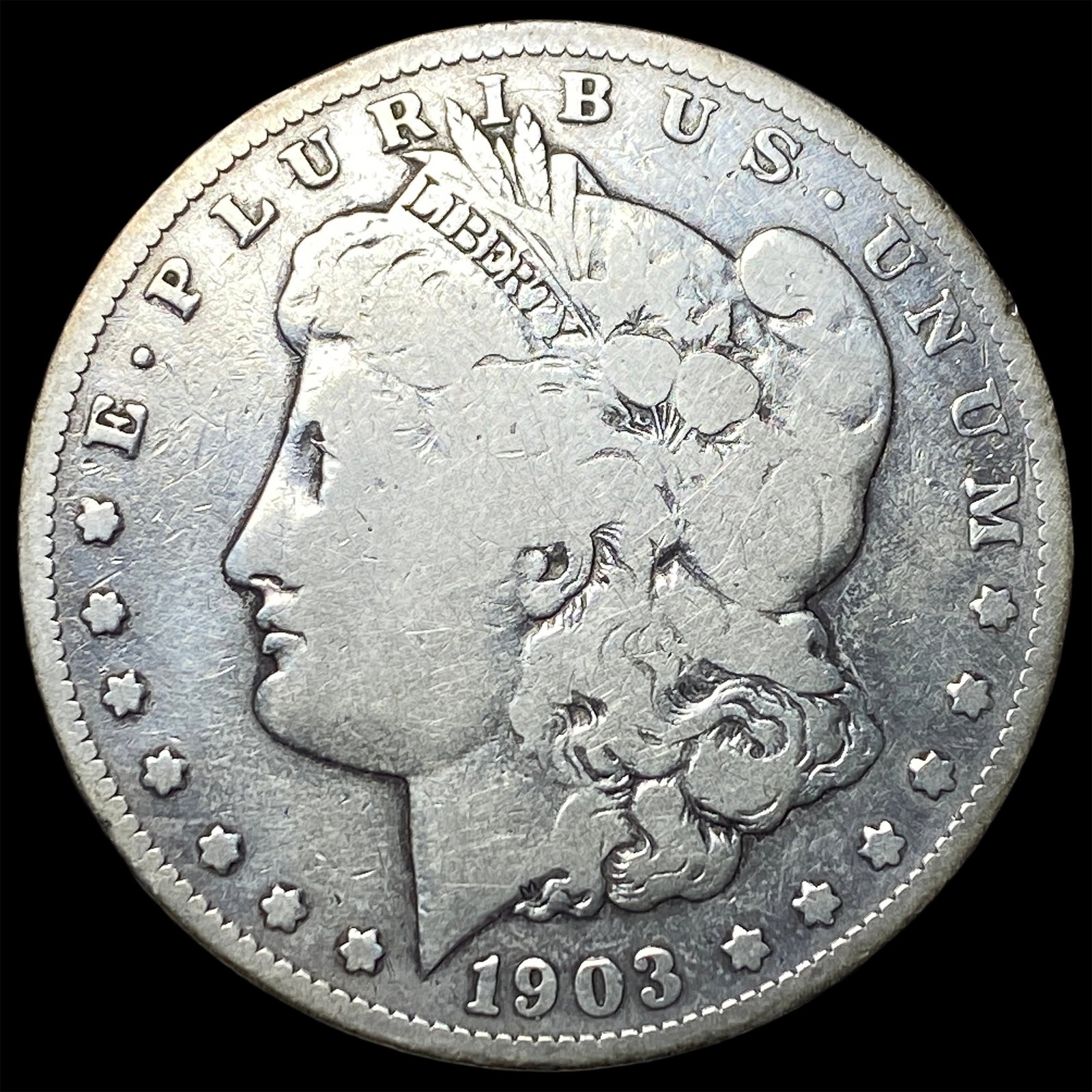 1903-S Silver Morgan Dollar NICELY CIRCULATED: 1903-S Silver Morgan Dollar NICELY CIRCULATED