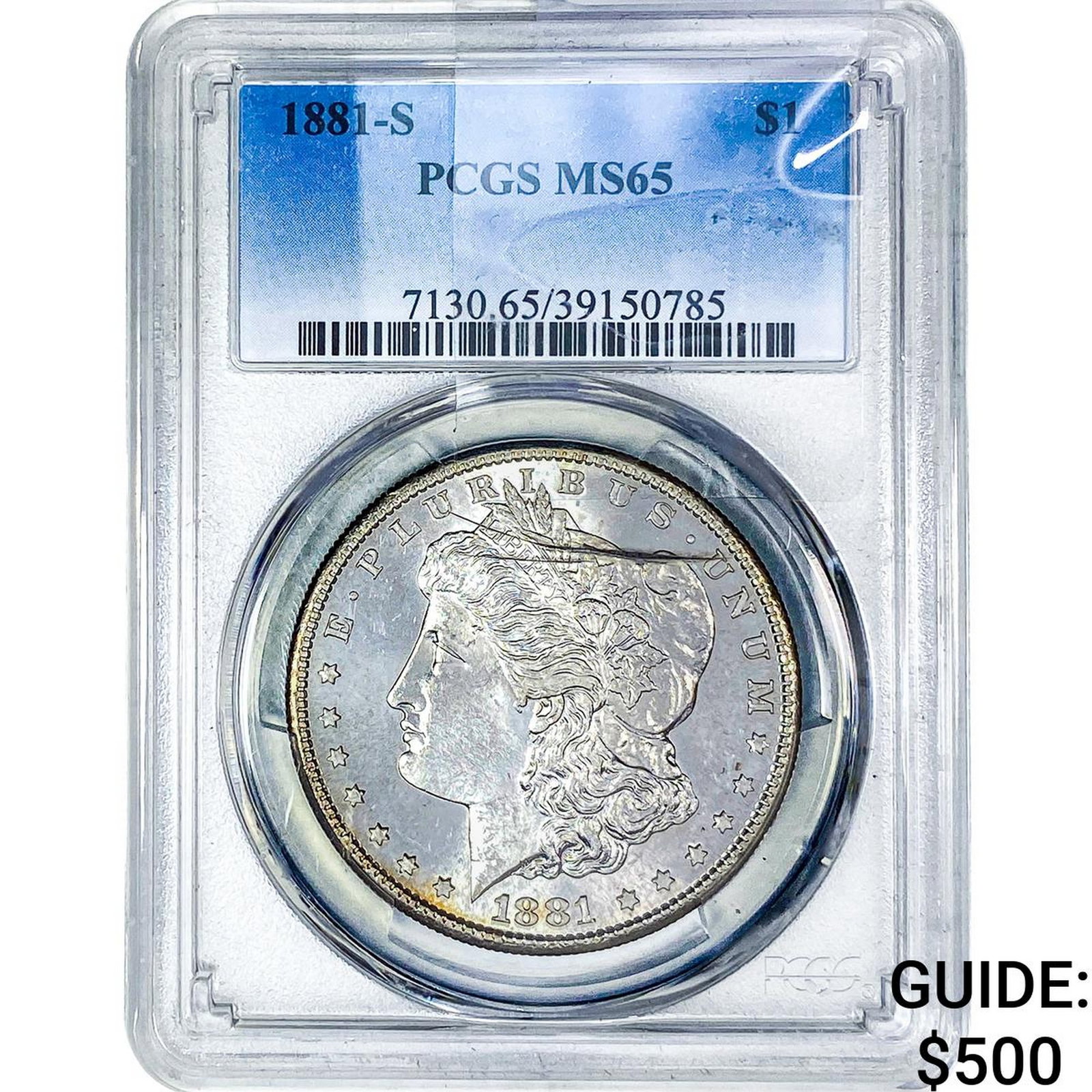 1881-S Morgan Silver Dollar PCGS MS65 (1 of 2)