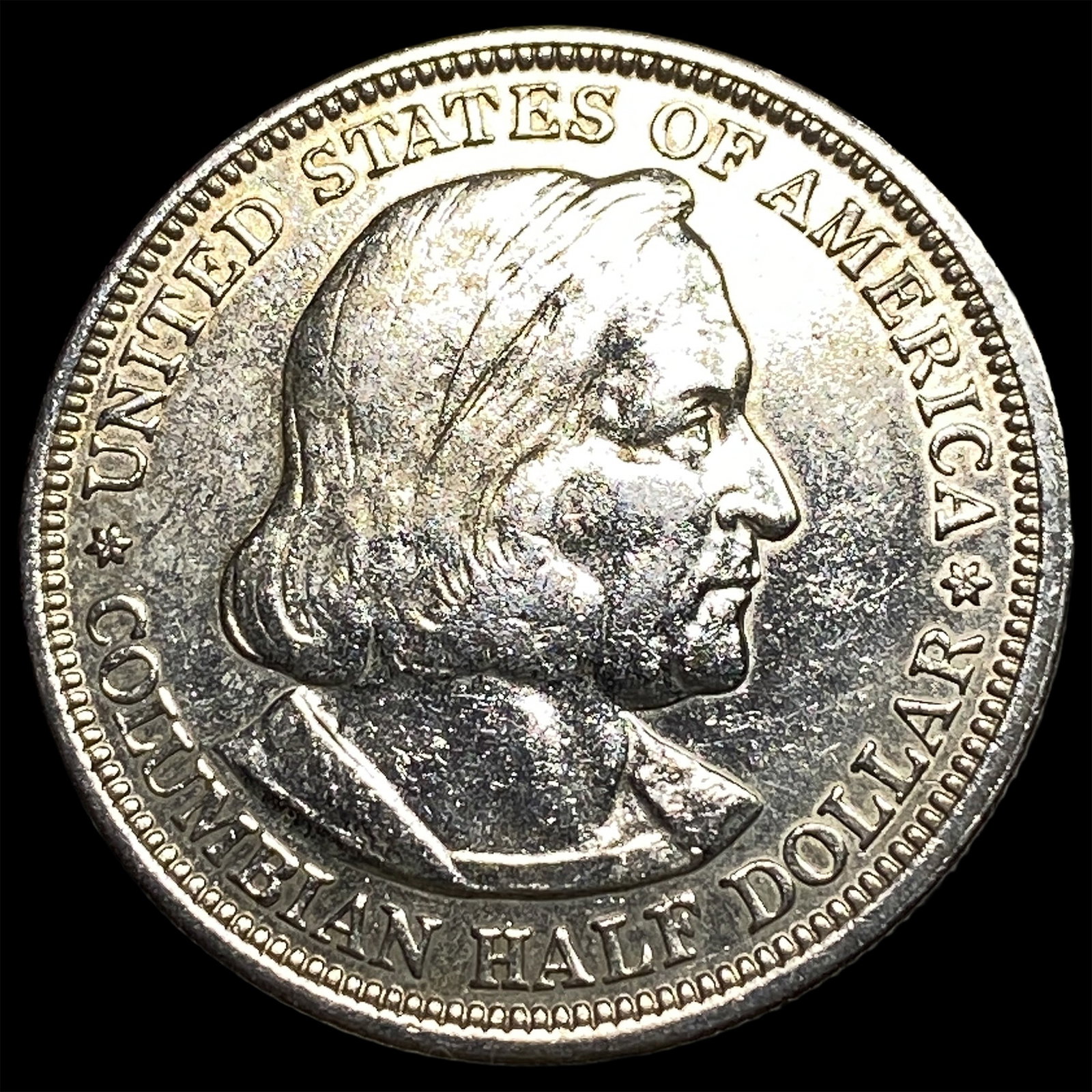 1893 Columbian Exposition Half Dollar NEARLY UNCIRCULATED (1 of 2)