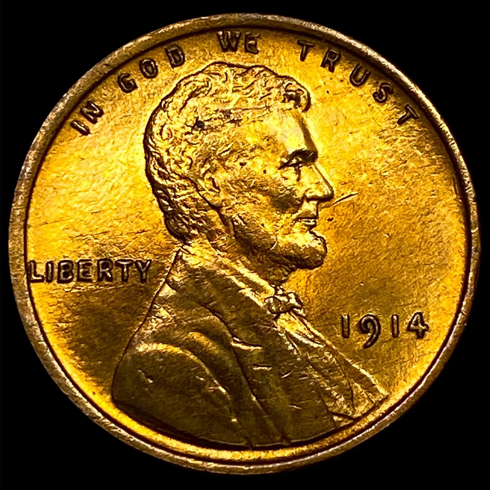 1914 Lincoln Wheat Cent GEM BU (1 of 2)