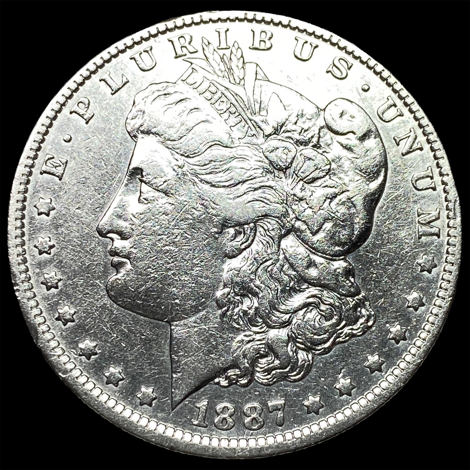 1887-O Silver Morgan Dollar CLOSELY UNCIRCULATED: 1887-O Silver Morgan Dollar CLOSELY UNCIRCULATED