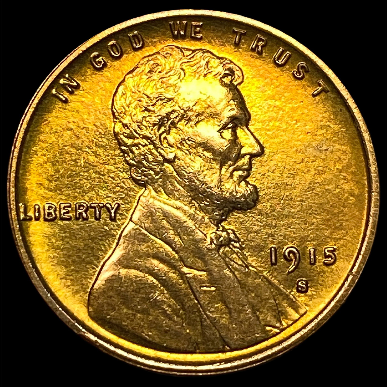 1915-S Lincoln Wheat Cent CHOICE BU (1 of 2)