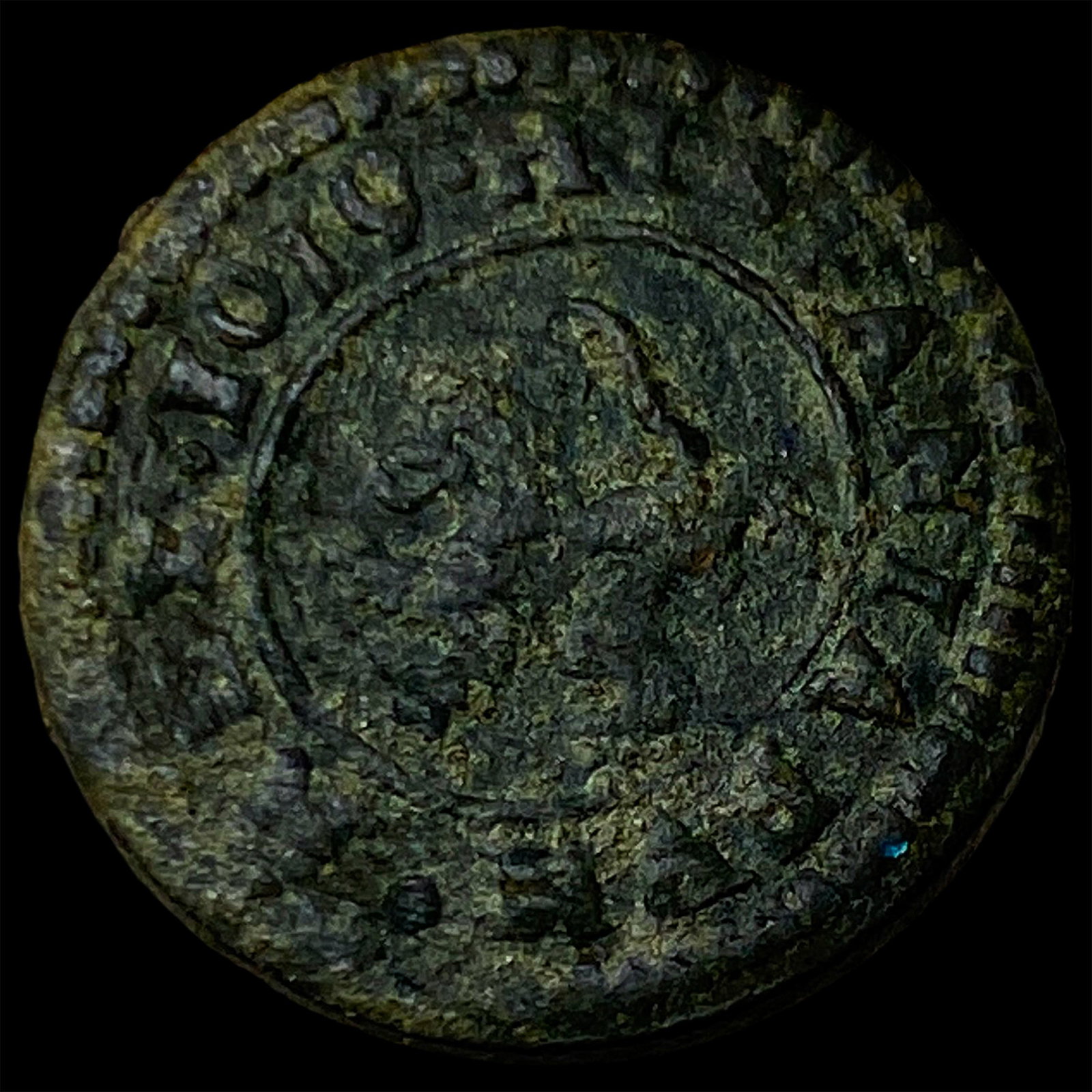 1619 Spain Philip III 1598-1621 Silver Maravedi (1 of 2)