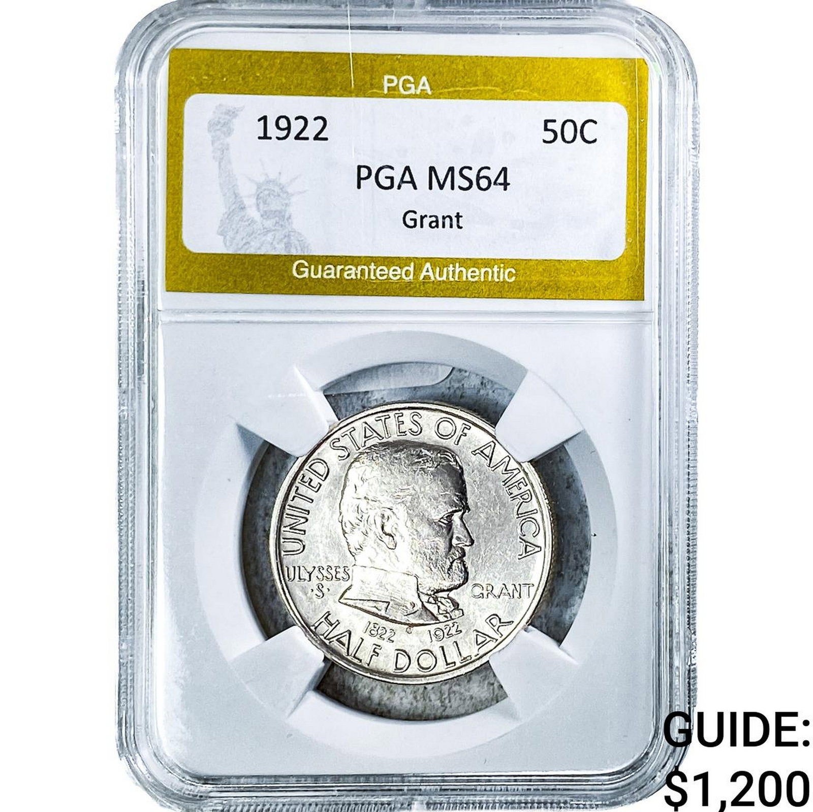 1922 Grant Half Dollar PGA MS64 (1 of 2)
