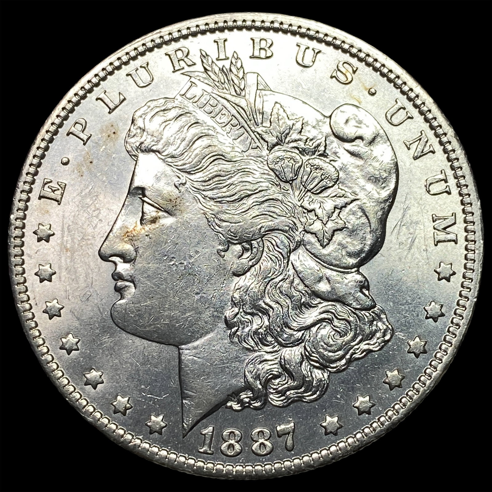 1887-O Silver Morgan Dollar CHOICE BU (1 of 2)
