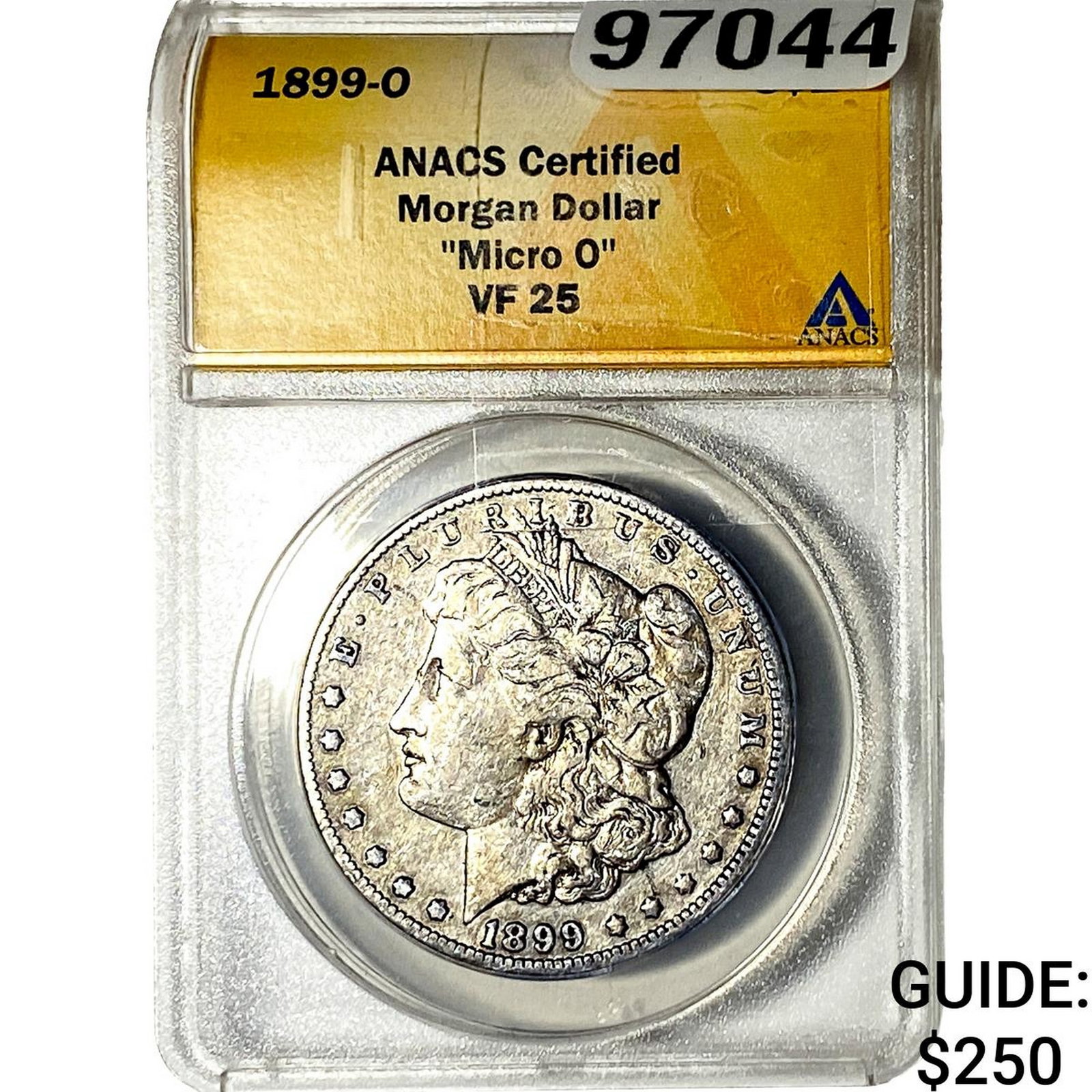 1899-O Morgan Silver Dollar ANACS VF25 Micro O (1 of 2)