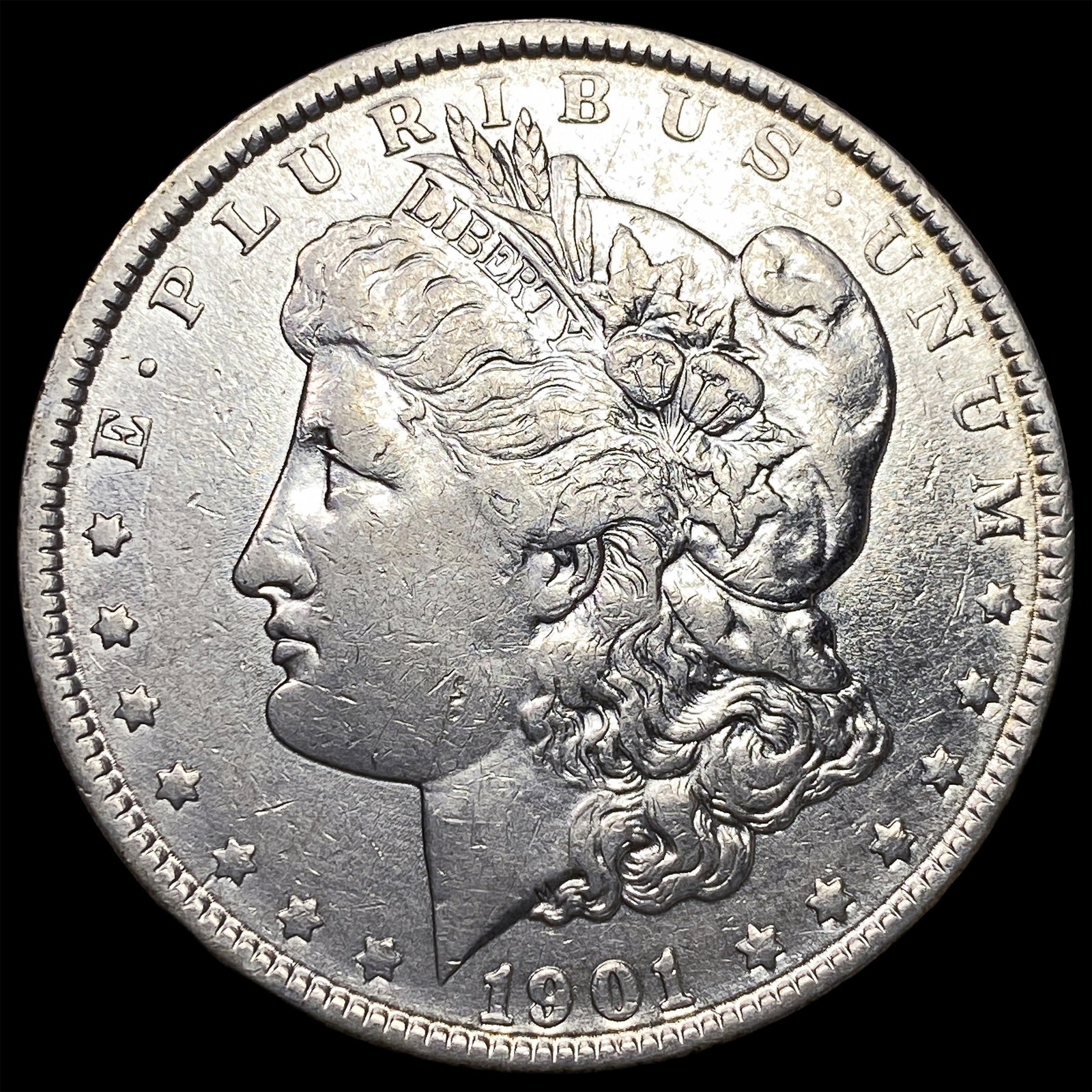 1901 Morgan Silver Dollar NEARLY UNCIRCULATED (1 of 2)