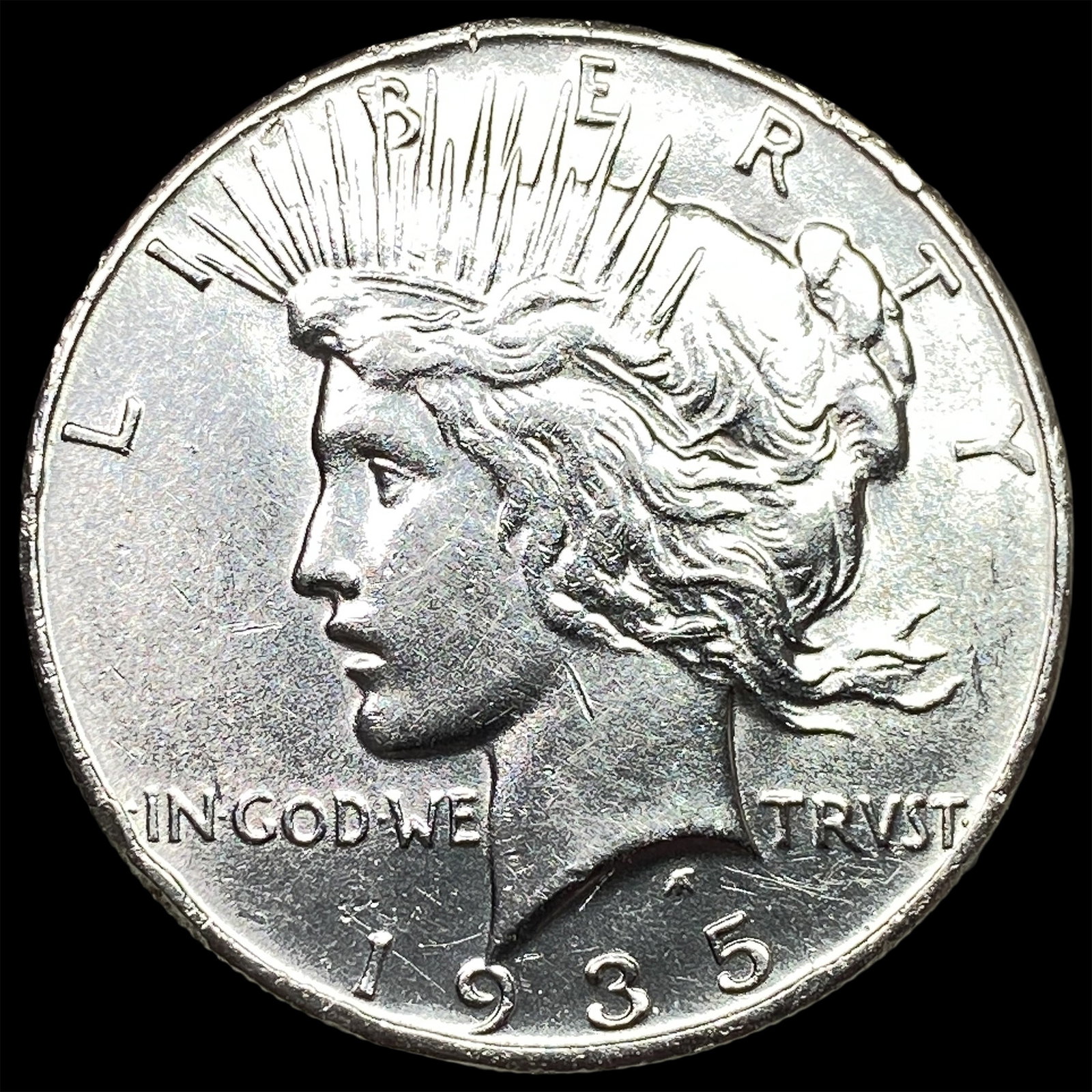 1935 Silver Peace Dollar UNCIRCULATED (1 of 2)