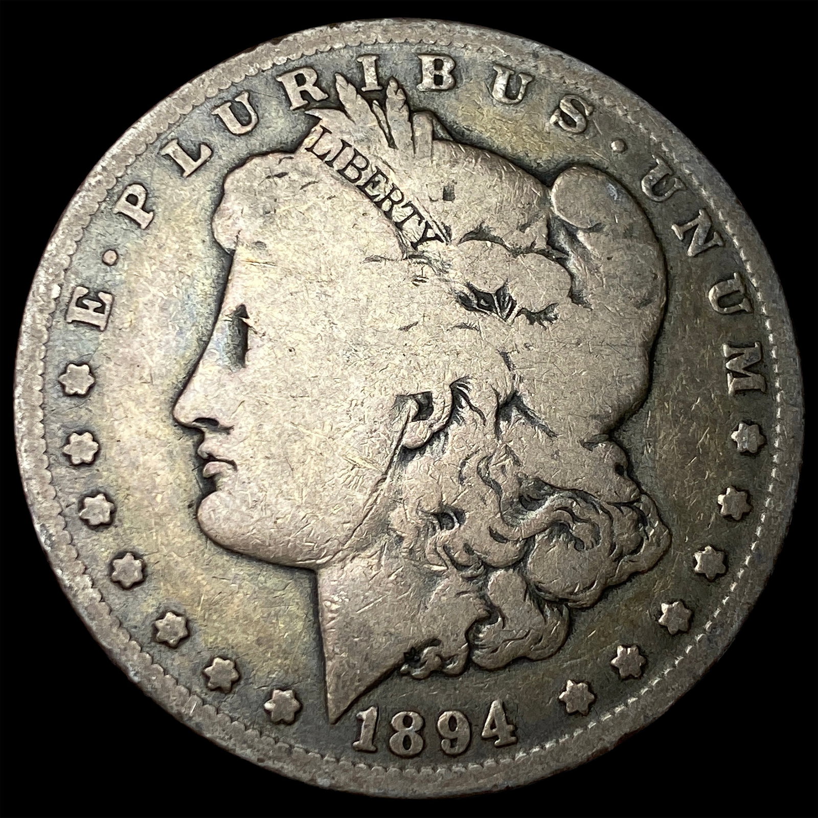 1894-O Silver Morgan Dollar NICELY CIRCULATED: 1894-O Silver Morgan Dollar NICELY CIRCULATED