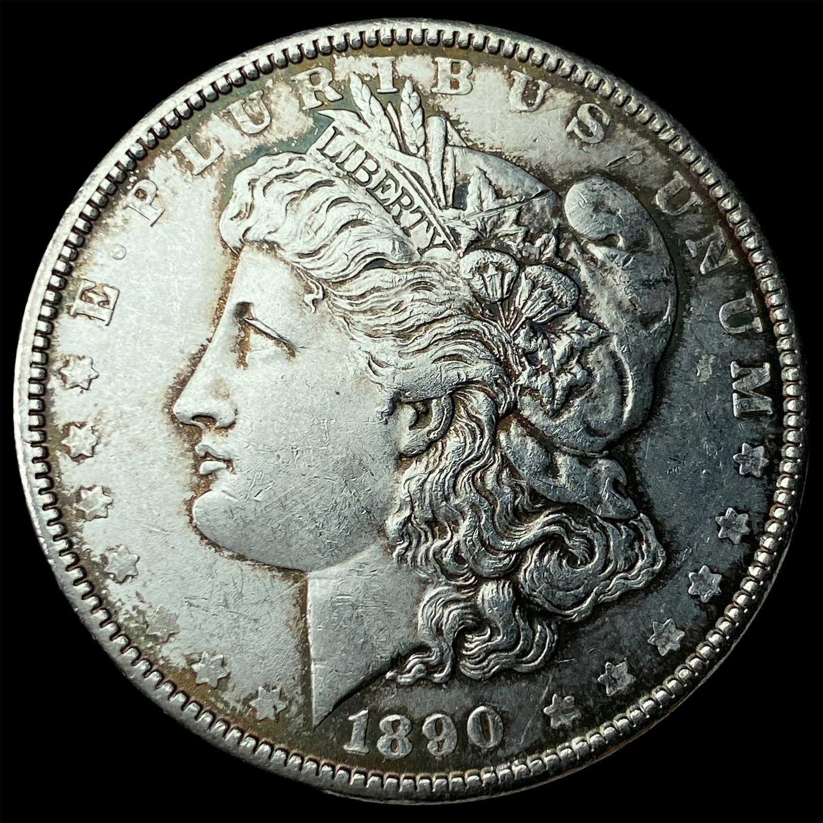 1890 Morgan Silver Dollar CHOICE AU: 1890 Morgan Silver Dollar CHOICE AU