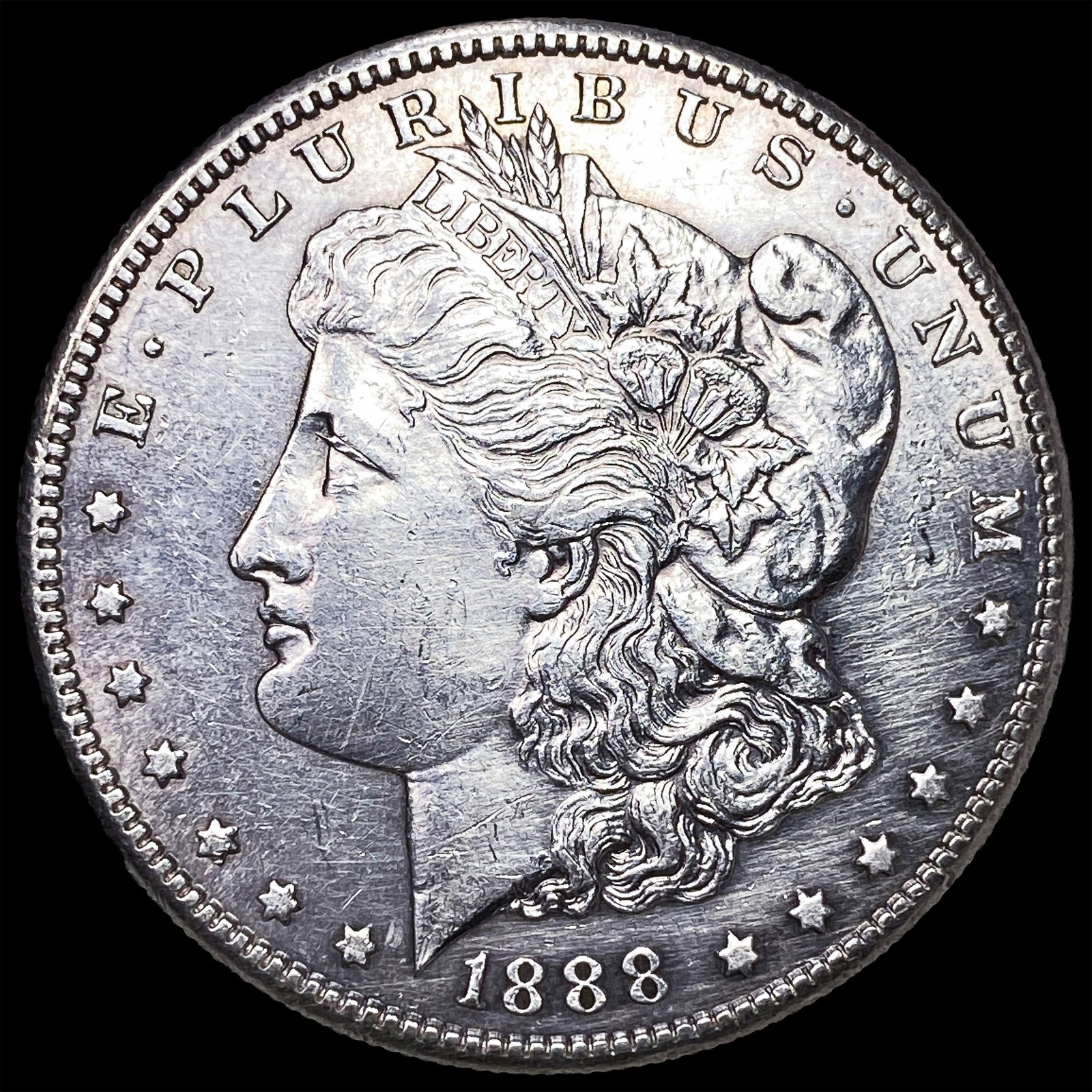1888-S Morgan Silver Dollar CHOICE BU (1 of 2)