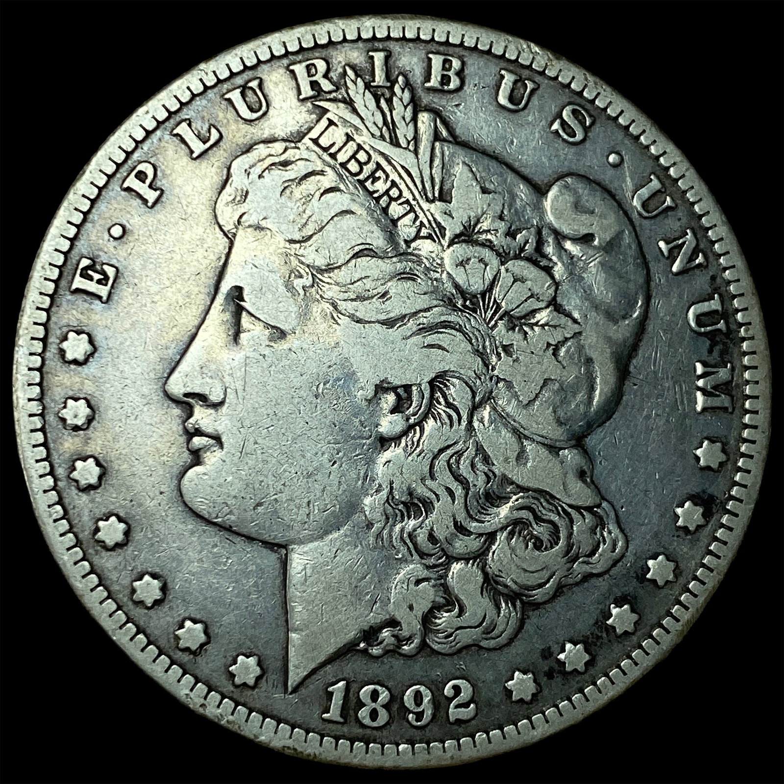 1892-S Silver Morgan Dollar LIGHTLY CIRCULATED: 1892-S Silver Morgan Dollar LIGHTLY CIRCULATED