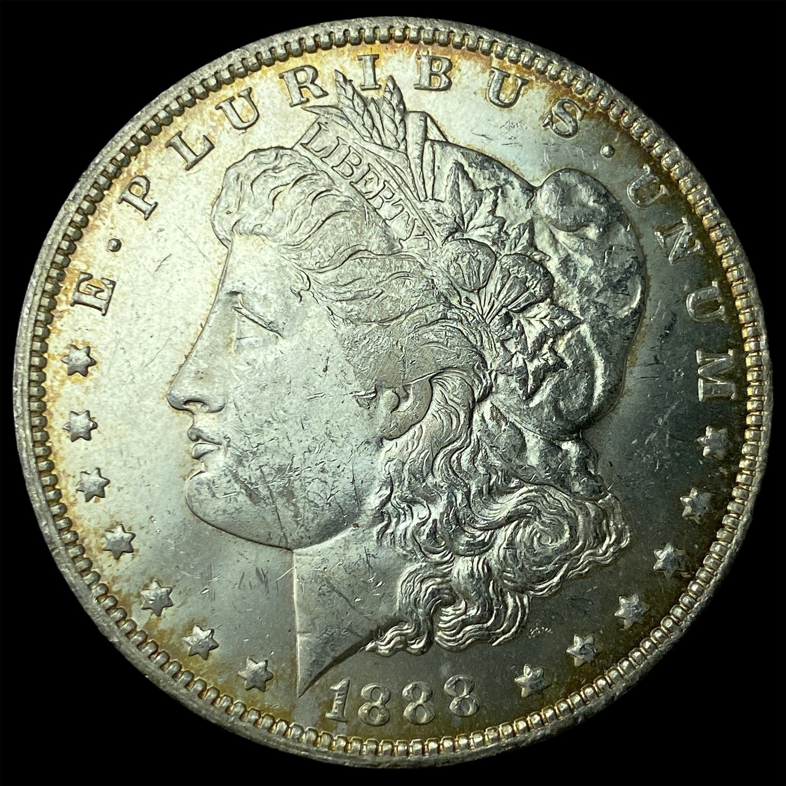 1888-O Silver Morgan Dollar CHOICE AU: 1888-O Silver Morgan Dollar CHOICE AU