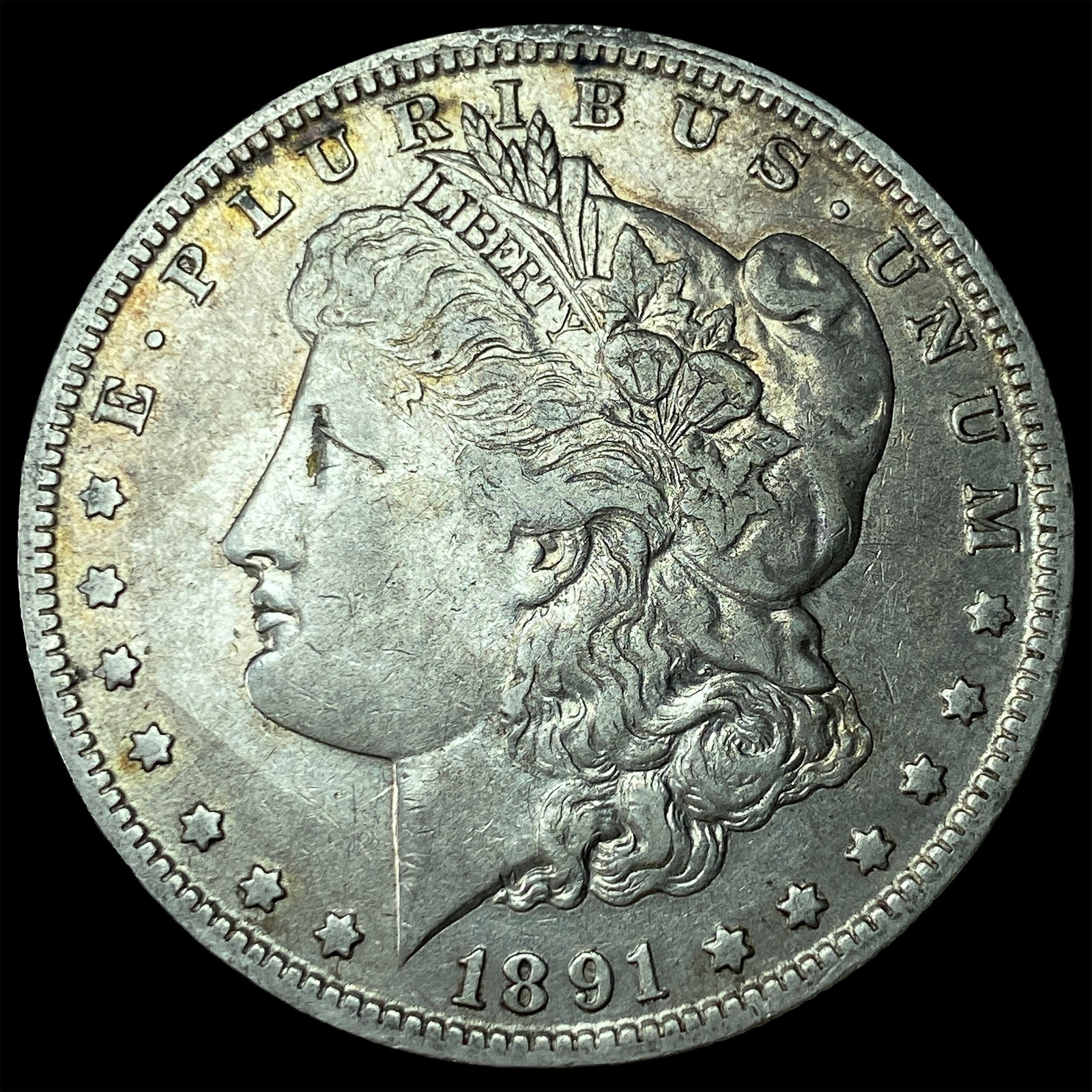 1891-O Silver Morgan Dollar NEARLY UNCIRCULATED: 1891-O Silver Morgan Dollar NEARLY UNCIRCULATED