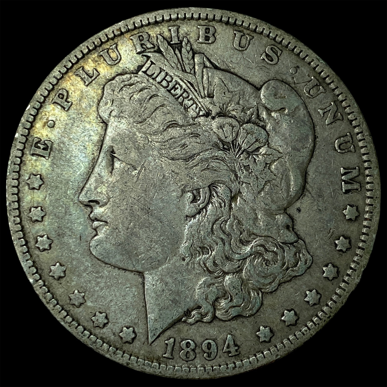 1894-O Silver Morgan Dollar NEARLY UNCIRCULATED: 1894-O Silver Morgan Dollar NEARLY UNCIRCULATED