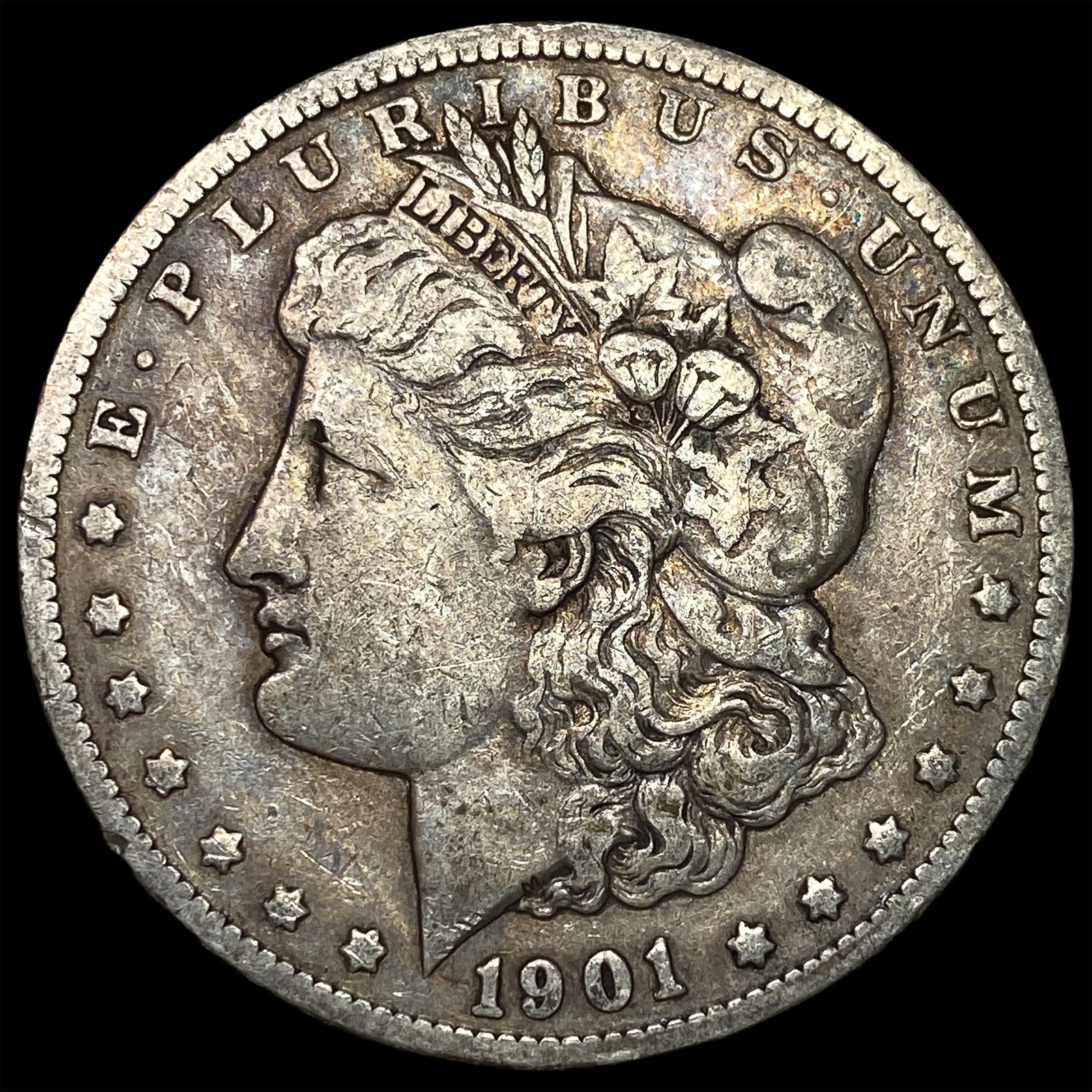 1901 Silver Morgan Dollar LIGHTLY CIRCULATED: 1901 Silver Morgan Dollar LIGHTLY CIRCULATED