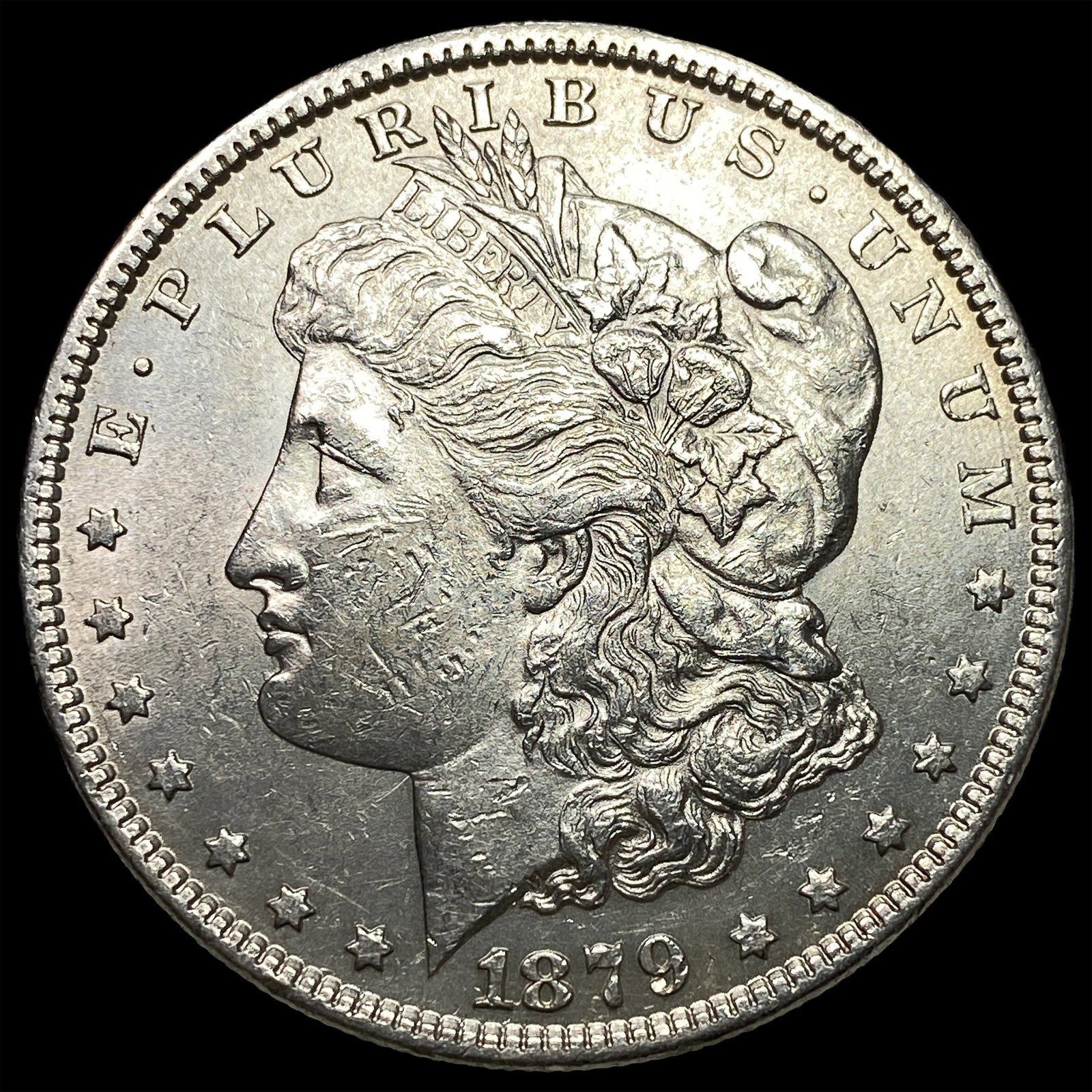 1879 Silver Morgan Dollar CHOICE AU (1 of 2)