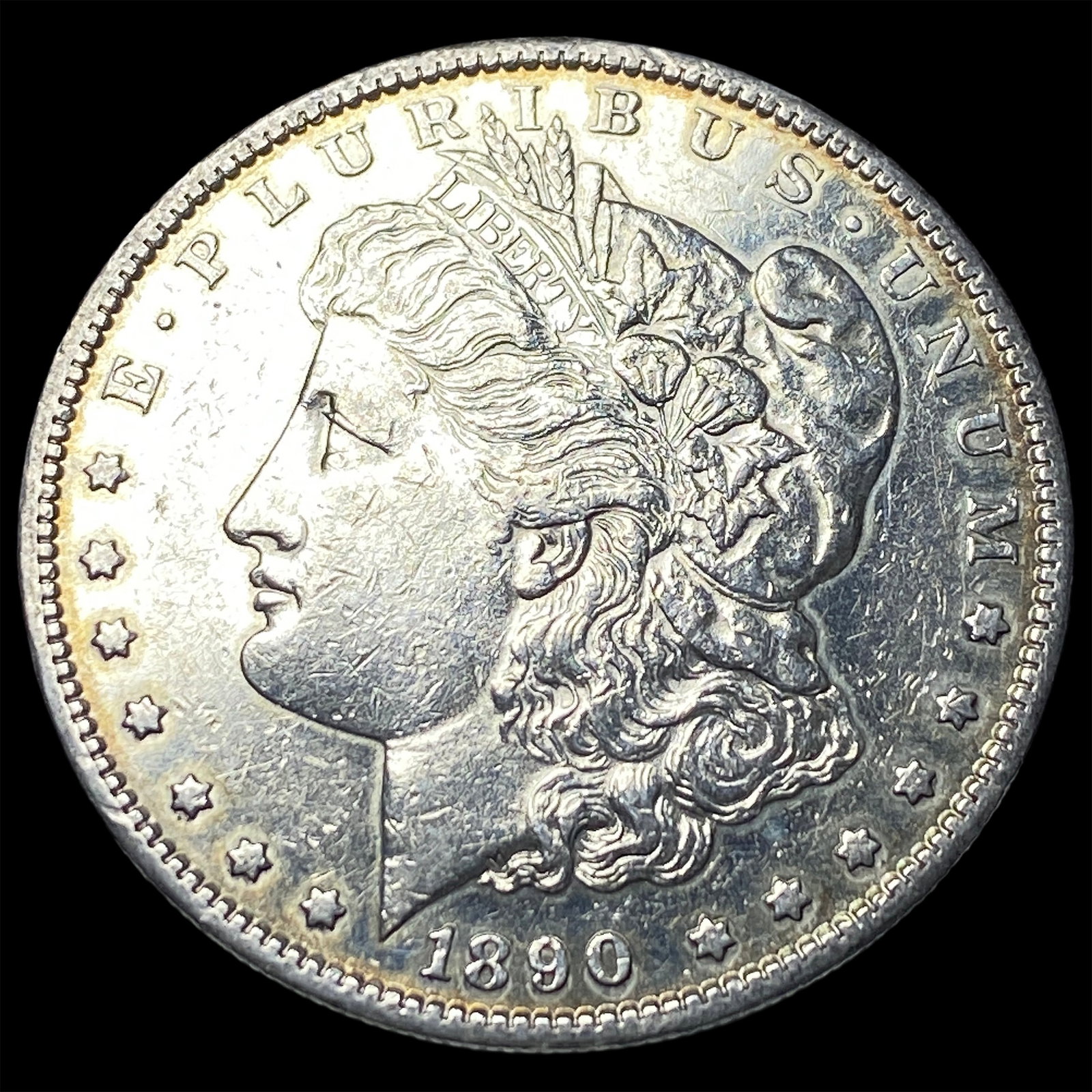 1890-S Silver Morgan Dollar CHOICE AU (1 of 2)