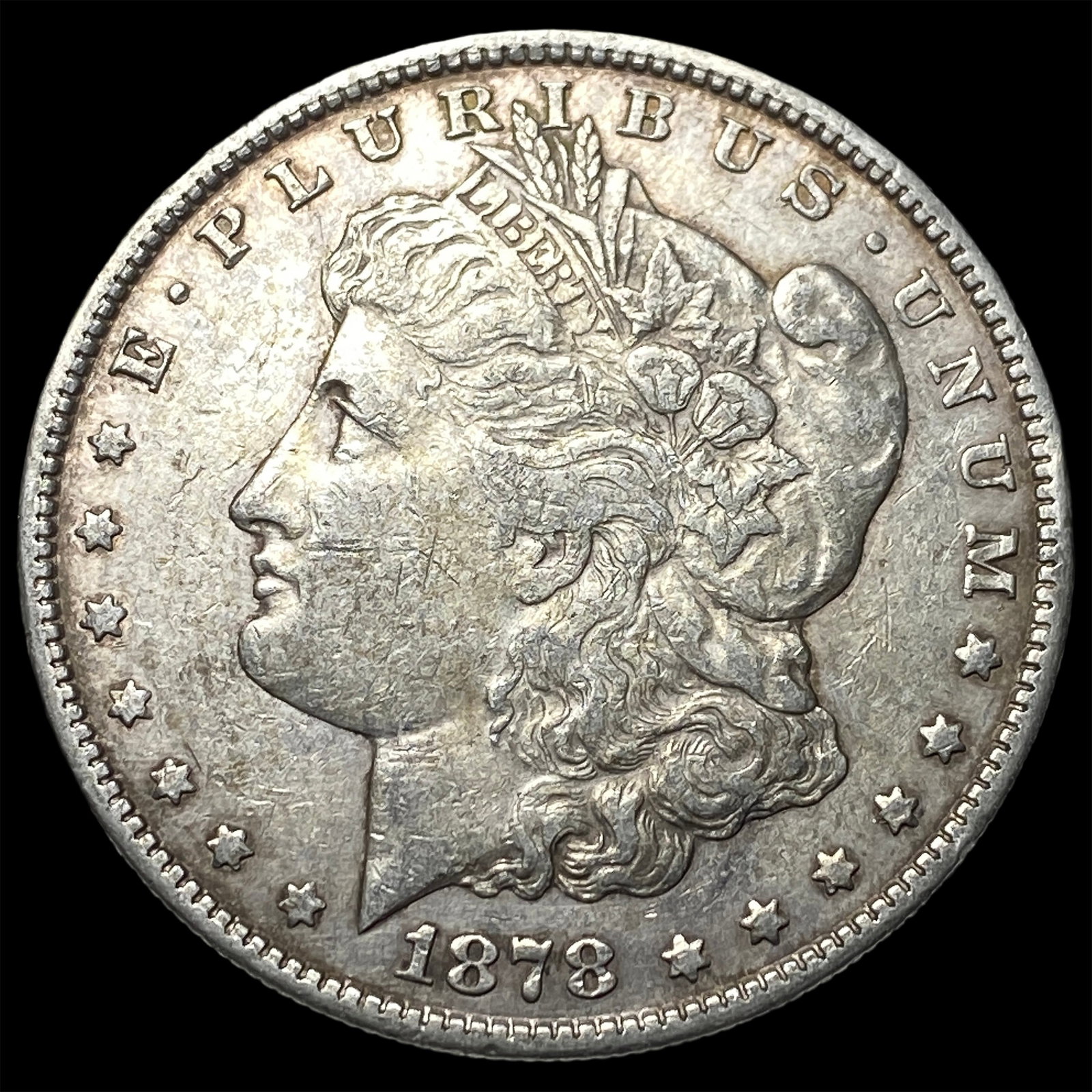 1878-S Silver Morgan Dollar HIGH GRADE: 1878-S Silver Morgan Dollar HIGH GRADE