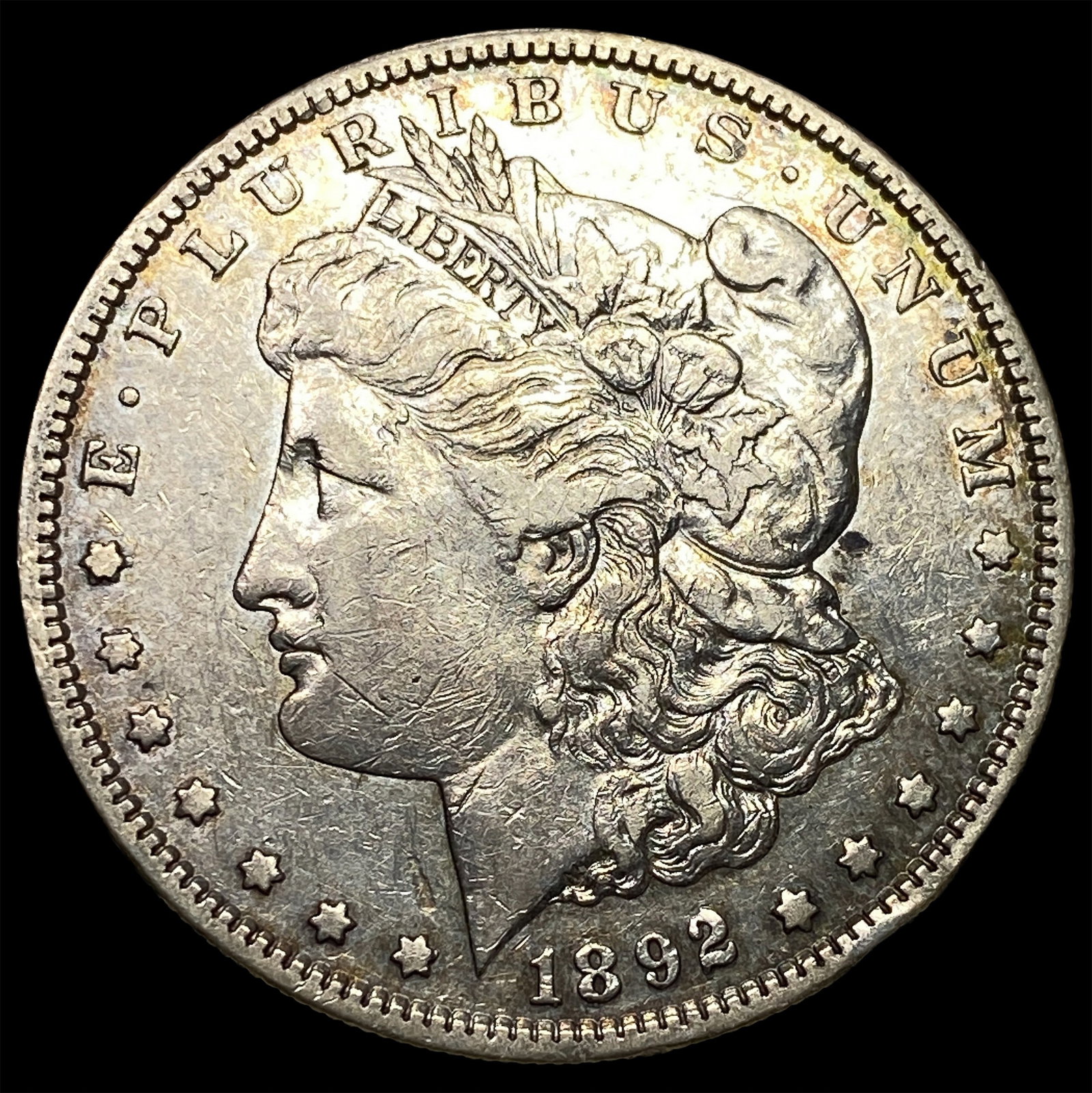1892-S Silver Morgan Dollar CLOSELY UNCIRCULATED (1 of 2)