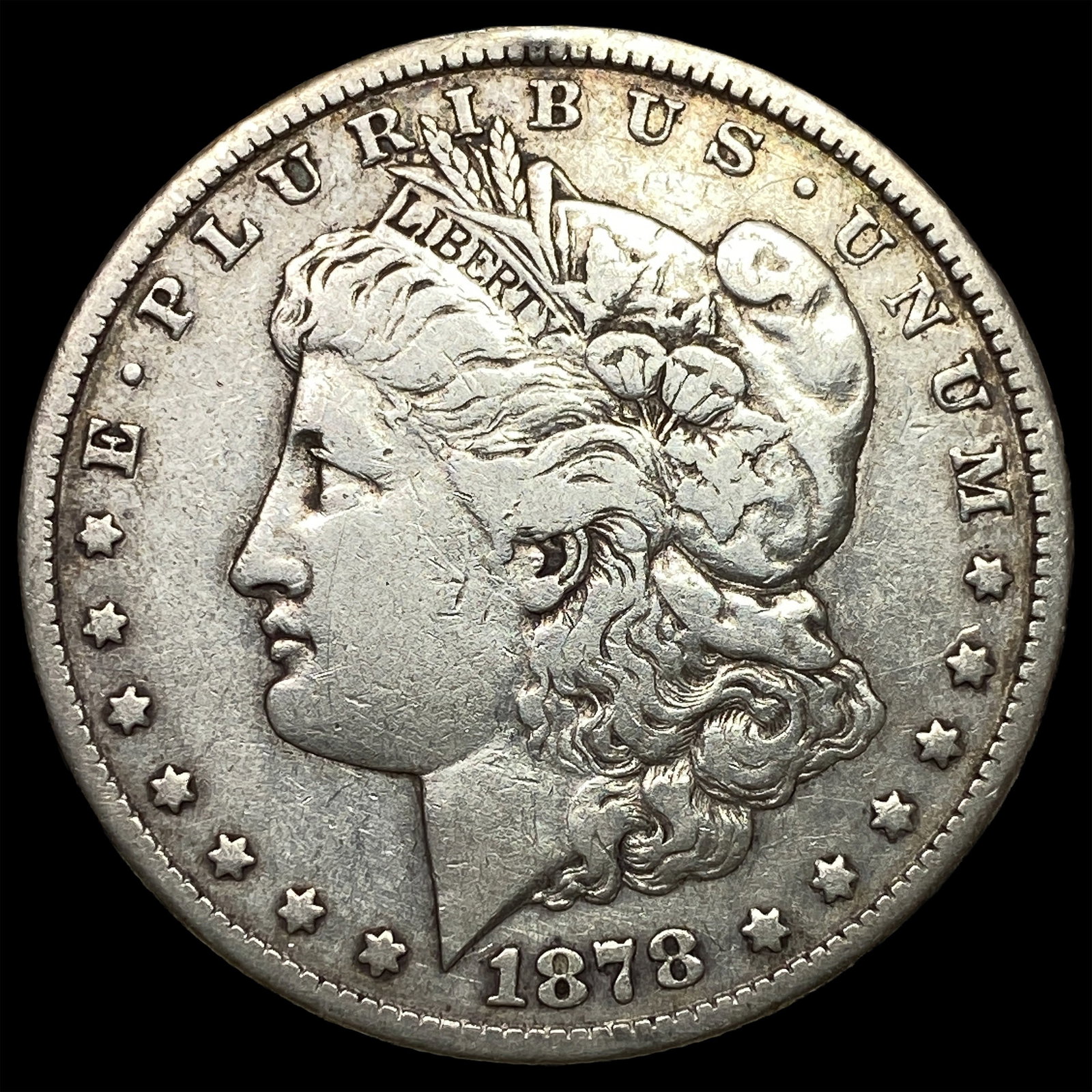 1878-CC Silver Morgan Dollar NEARLY UNCIRCULATED: 1878-CC Silver Morgan Dollar NEARLY UNCIRCULATED