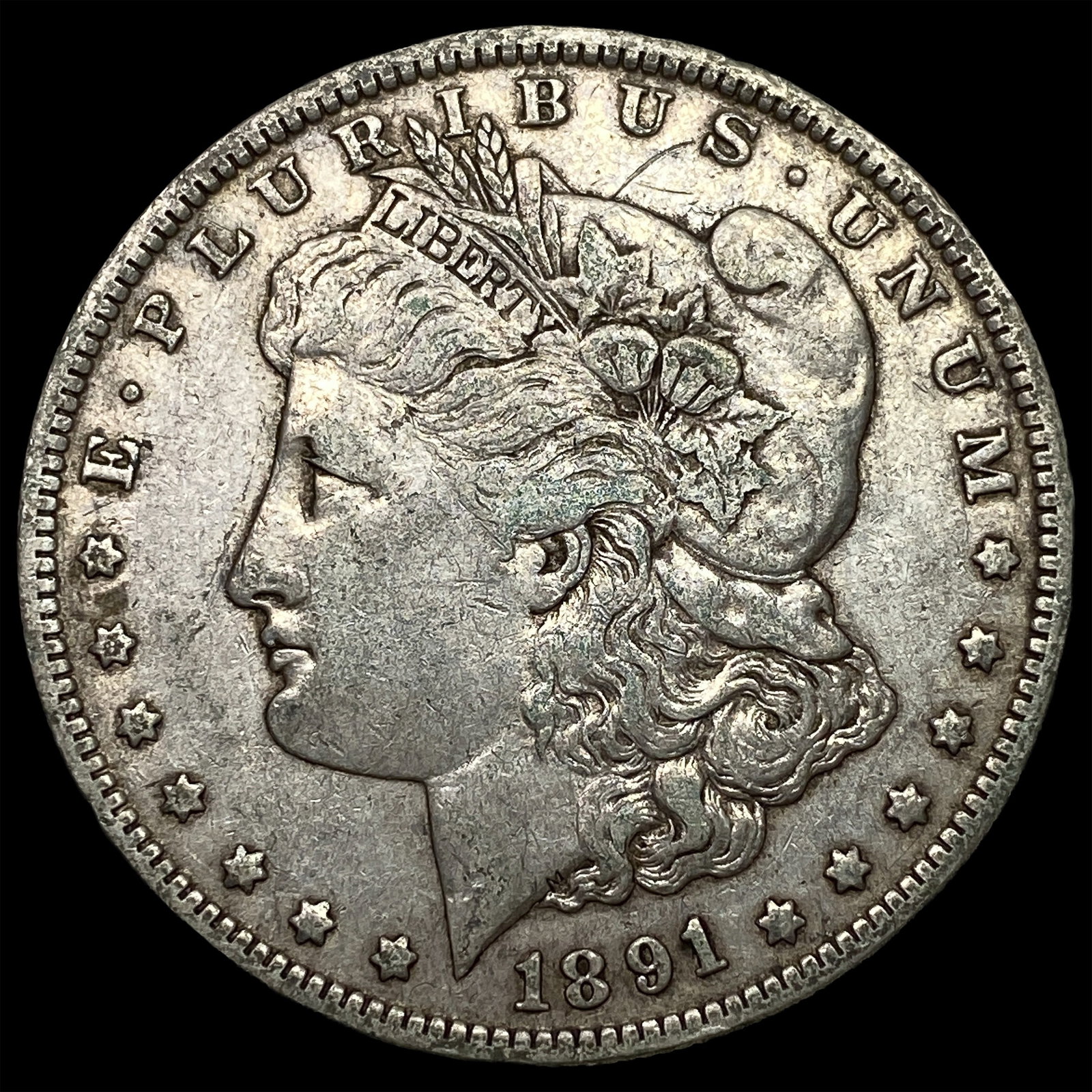 1891-O Silver Morgan Dollar CLOSELY UNCIRCULATED: 1891-O Silver Morgan Dollar CLOSELY UNCIRCULATED