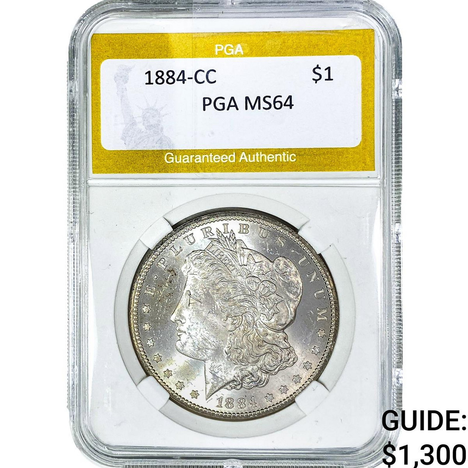 1884-CC Morgan Silver Dollar PGA MS64 (1 of 2)