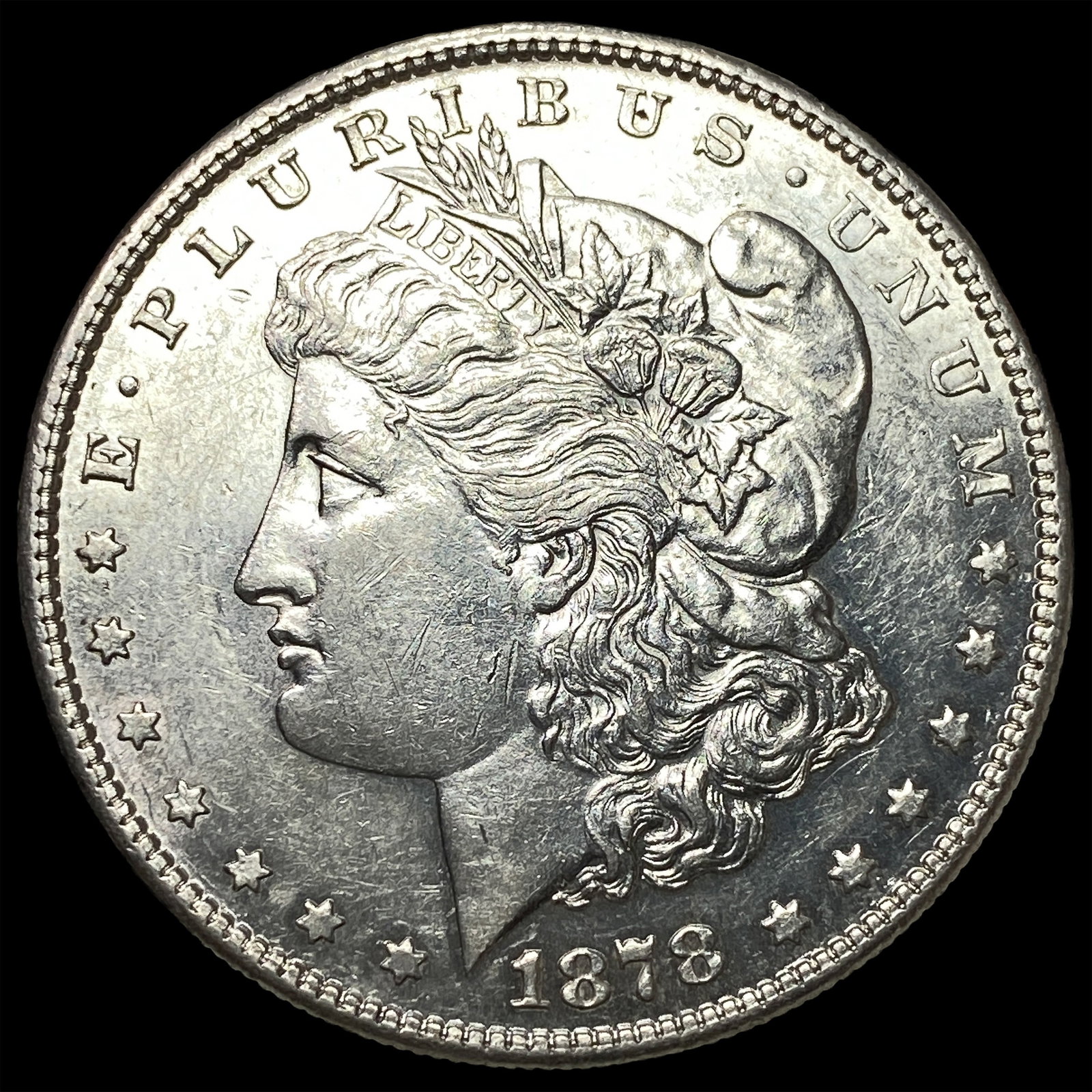 1878-S Silver Morgan Dollar UNCIRCULATED: 1878-S Silver Morgan Dollar UNCIRCULATED