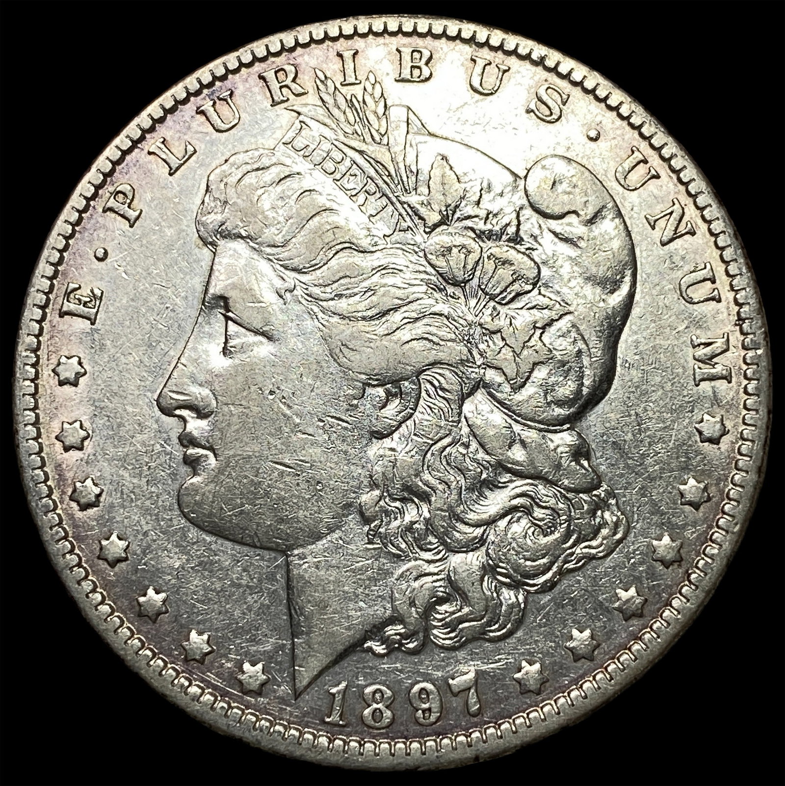 1897-O Silver Morgan Dollar NEARLY UNCIRCULATED (1 of 2)