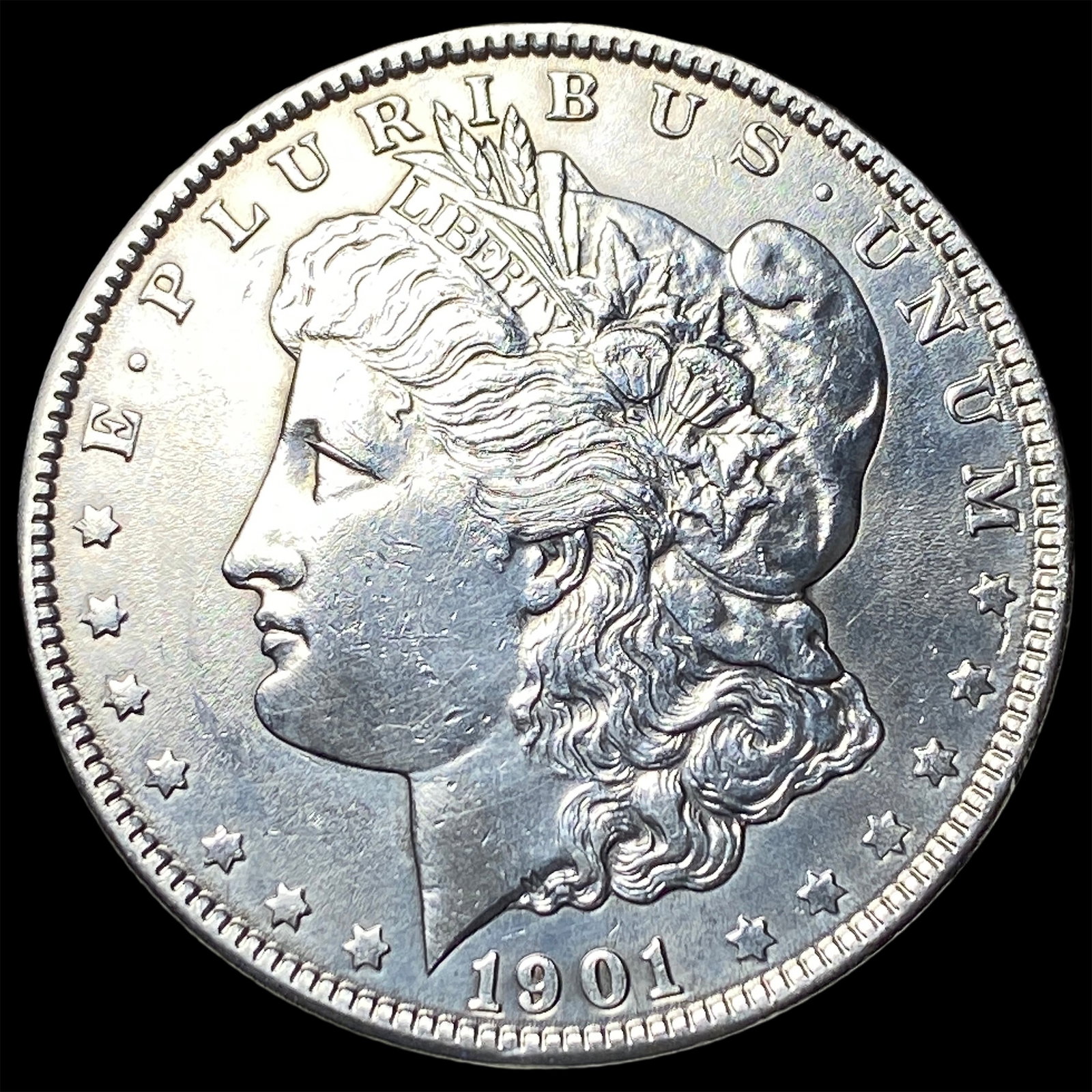 1901 Morgan Silver Dollar CHOICE AU (1 of 2)