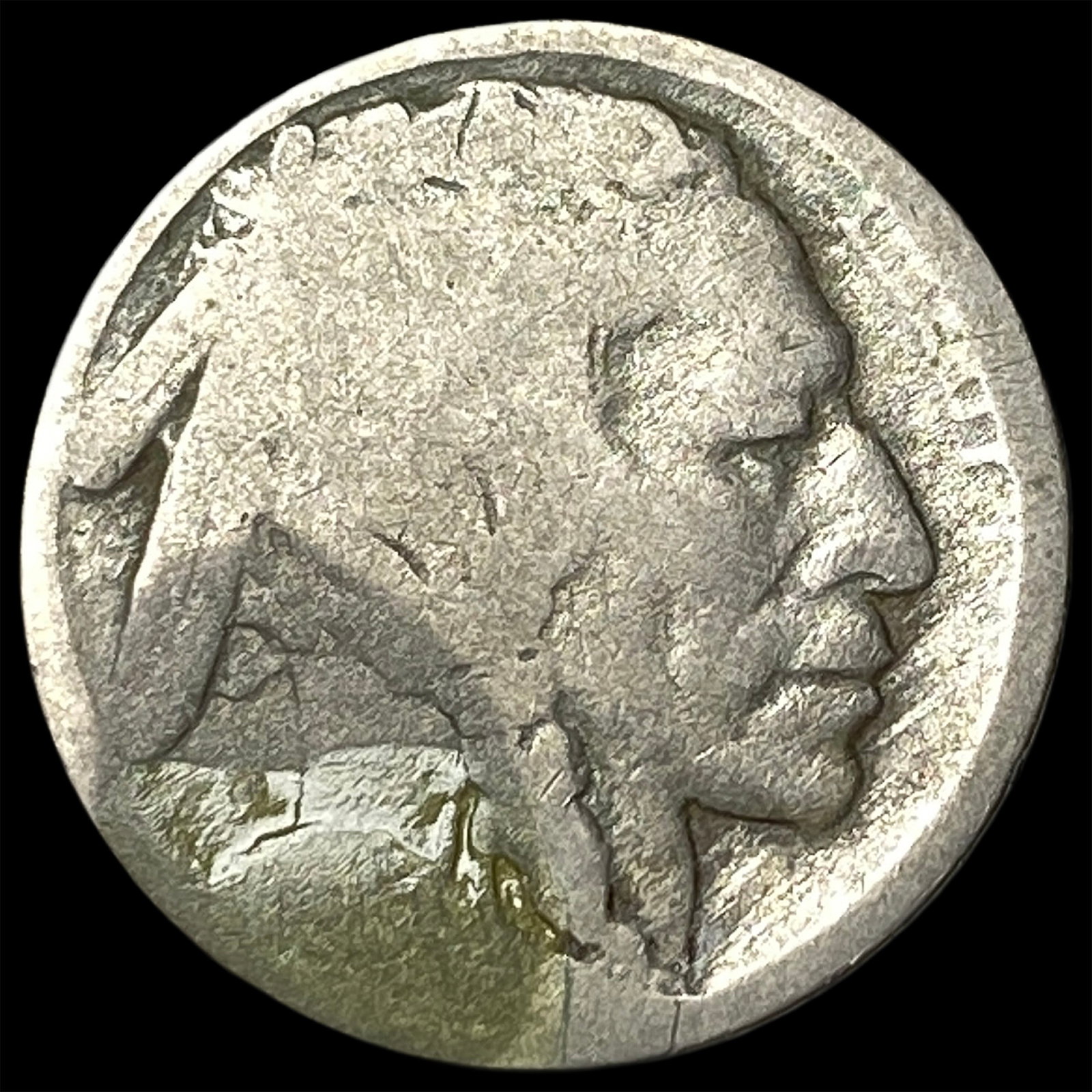 1913-D Type 2 Buffalo Nickel LIGHTLY CIRCULATED: 1913-D Type 2 Buffalo Nickel LIGHTLY CIRCULATED