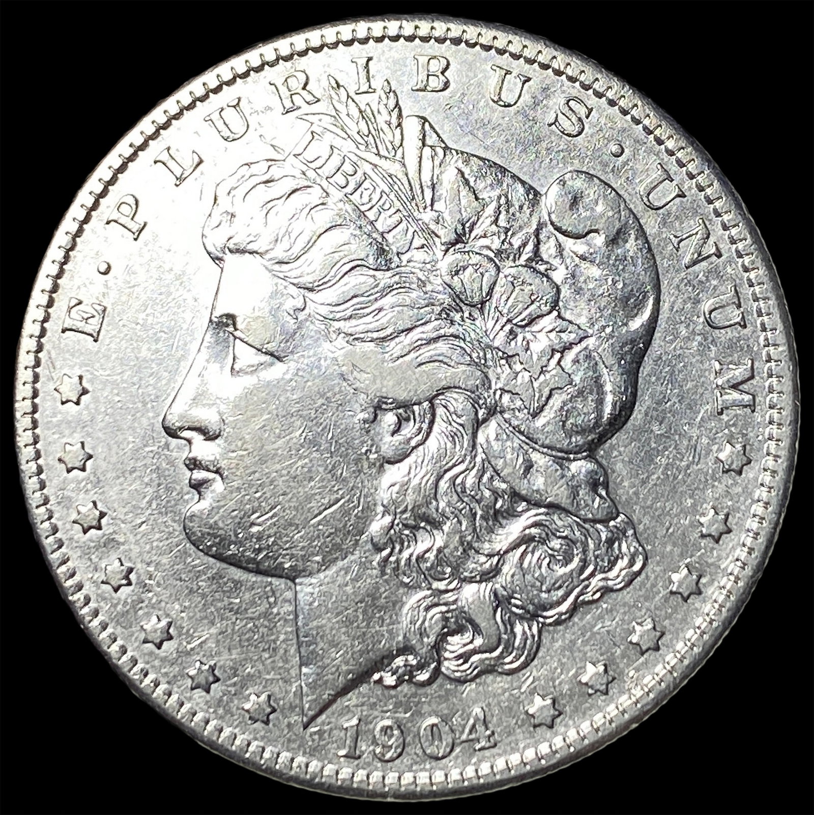 1904-S Silver Morgan Dollar CLOSELY UNCIRCULATED: 1904-S Silver Morgan Dollar CLOSELY UNCIRCULATED