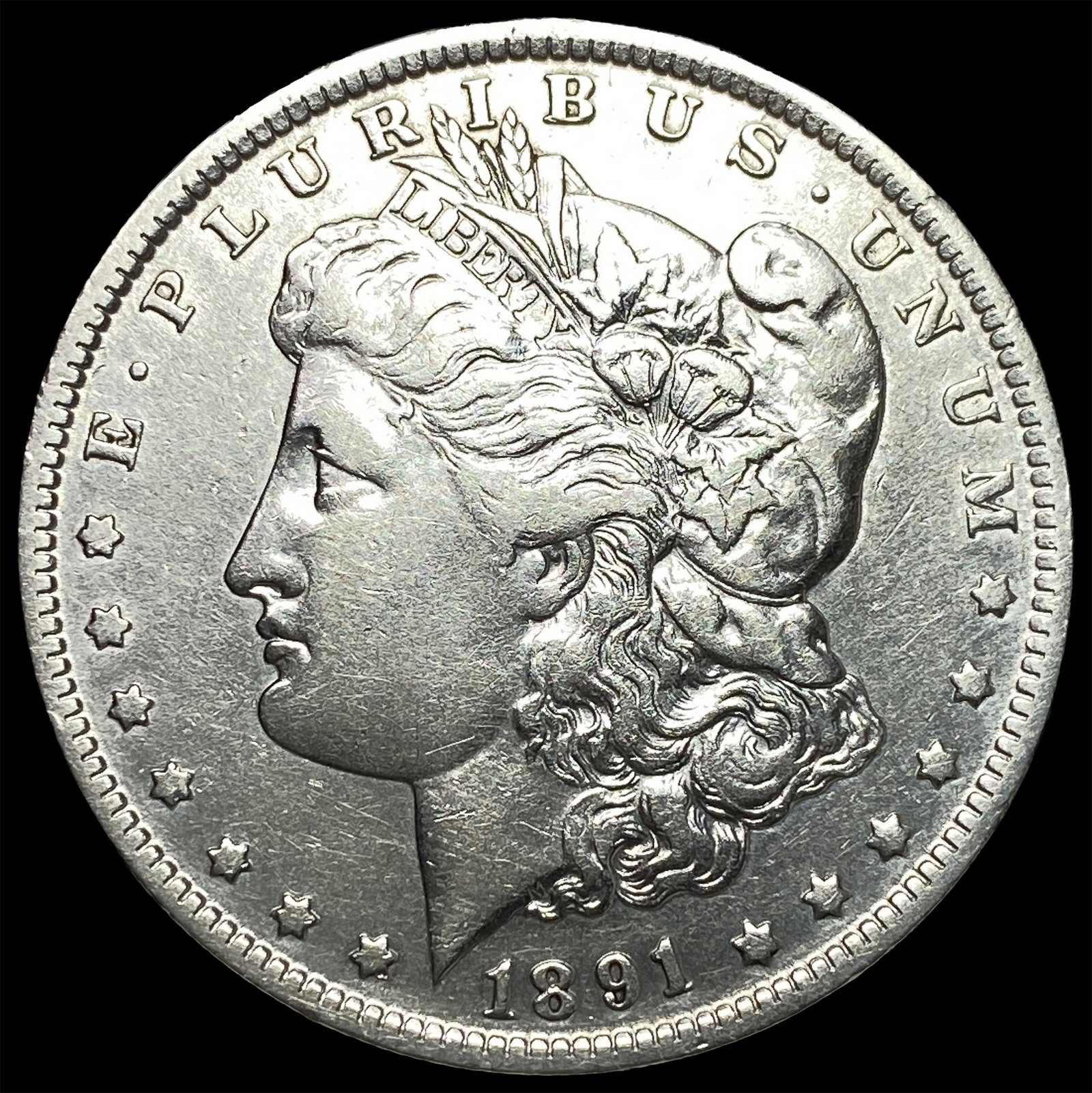 1891-O Silver Morgan Dollar CLOSELY UNCIRCULATED: 1891-O Silver Morgan Dollar CLOSELY UNCIRCULATED