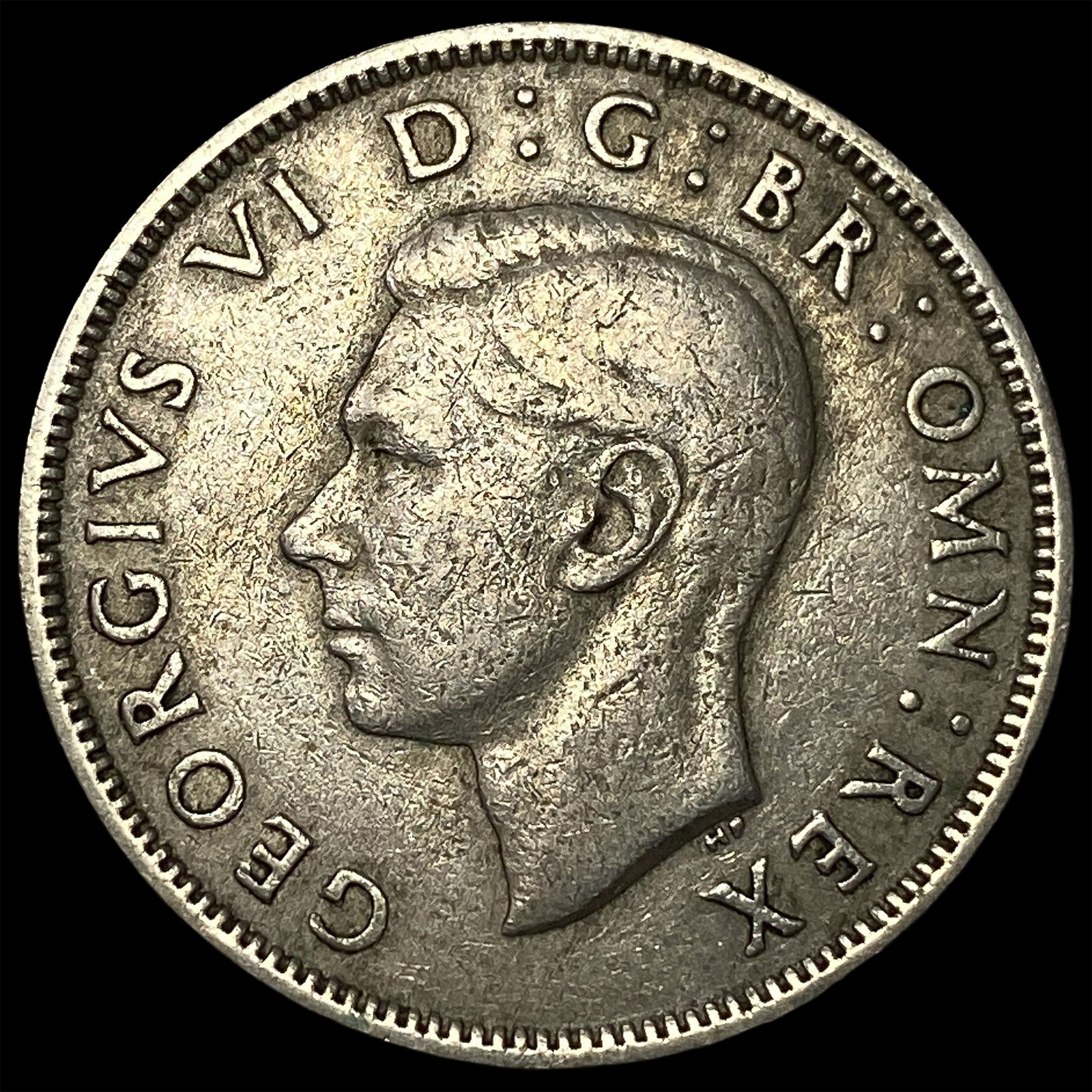 1948 Great Britain Copper Nickel 2 Shillings: 1948 Great Britain Copper Nickel 2 Shillings