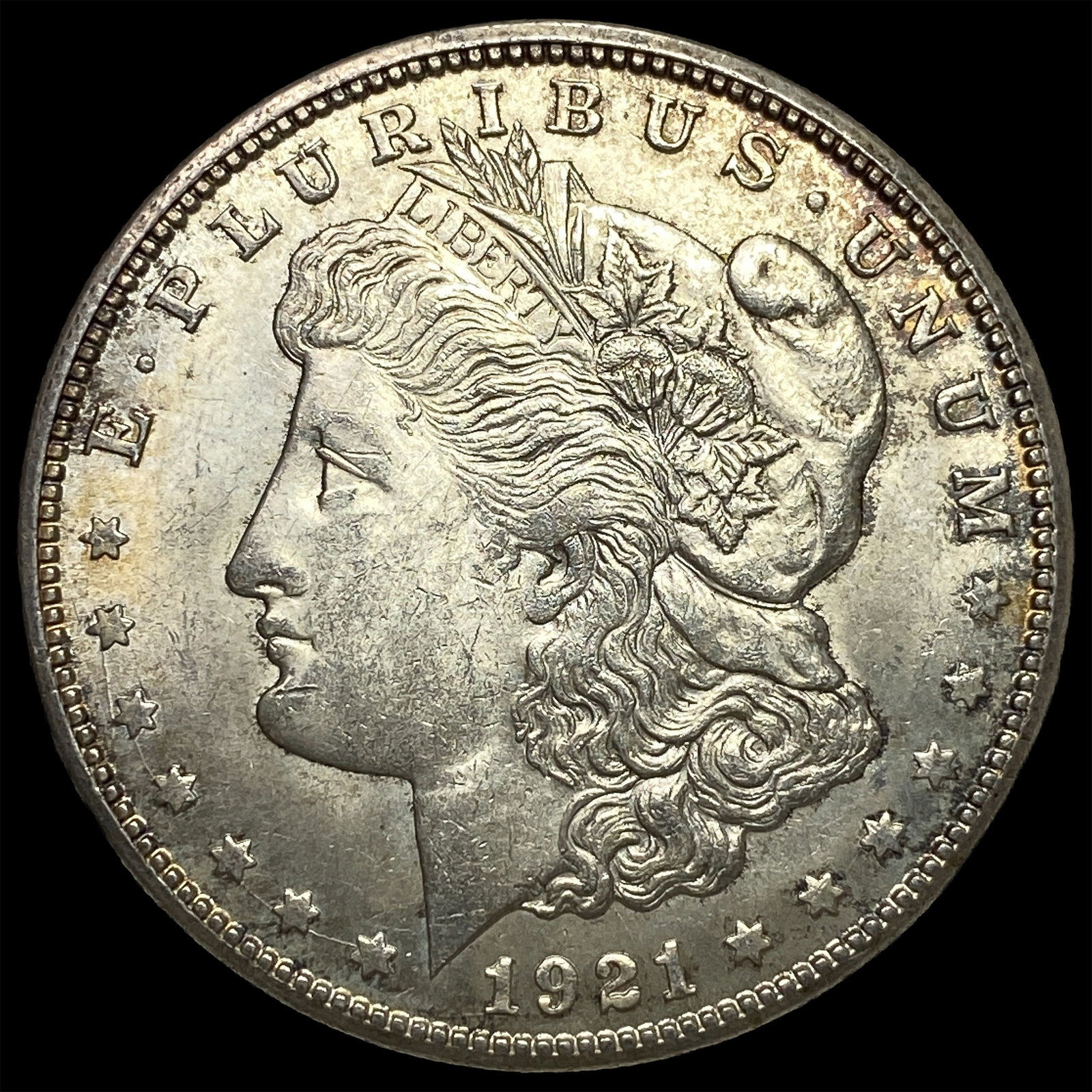 1921-S Silver Morgan Dollar CHOICE BU: 1921-S Silver Morgan Dollar CHOICE BU