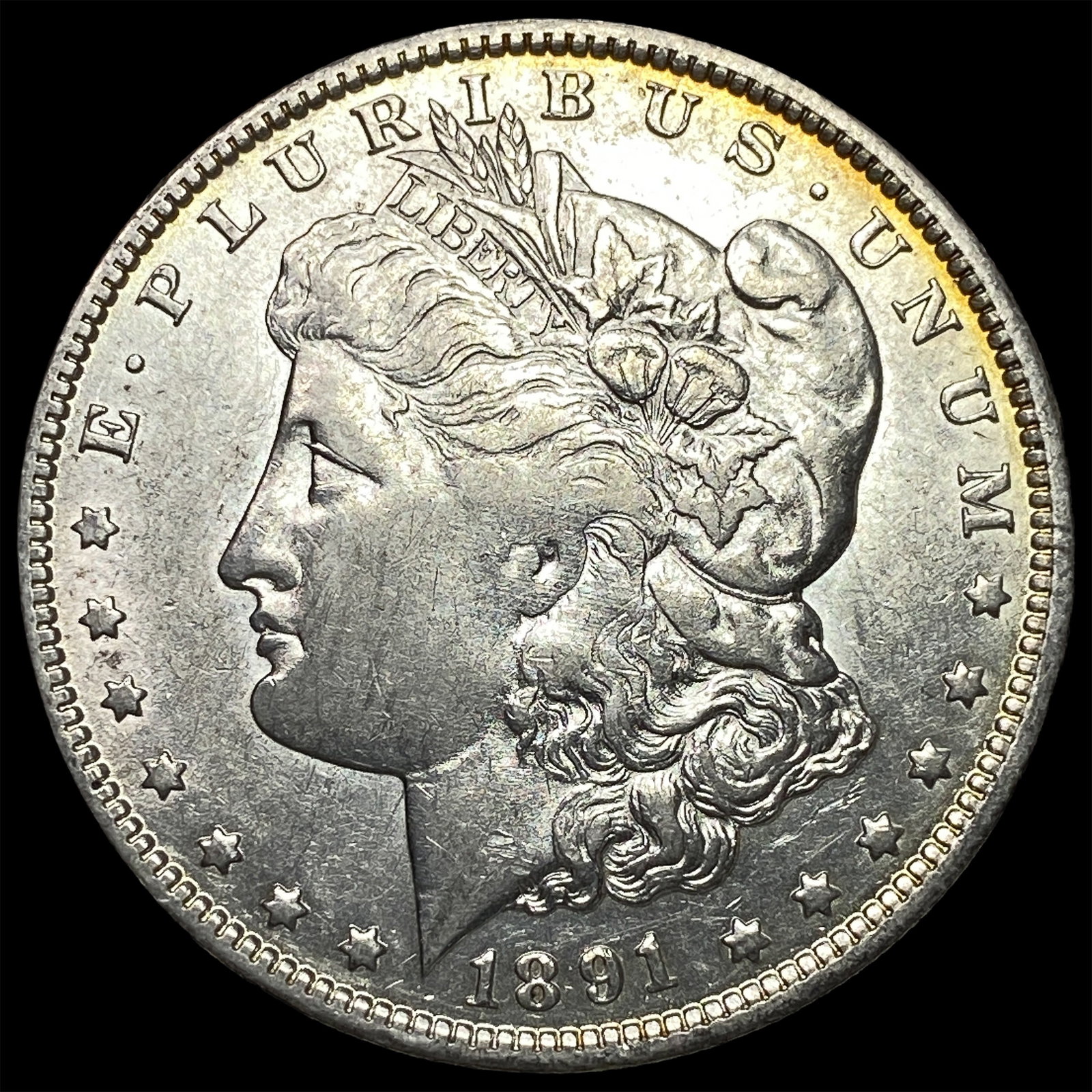 1891-O Silver Morgan Dollar CLOSELY UNCIRCULATED: 1891-O Silver Morgan Dollar CLOSELY UNCIRCULATED