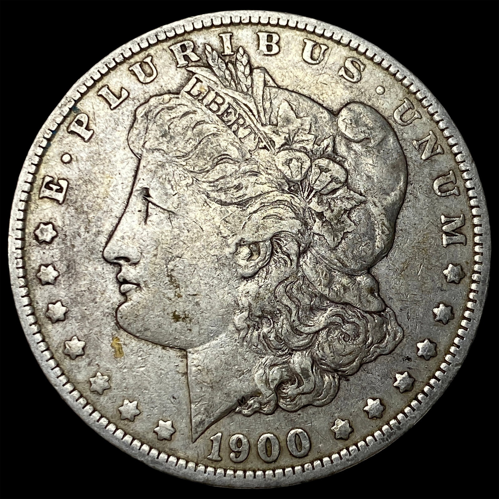 1900-O Silver Morgan Dollar NEARLY UNCIRCULATED: 1900-O Silver Morgan Dollar NEARLY UNCIRCULATED