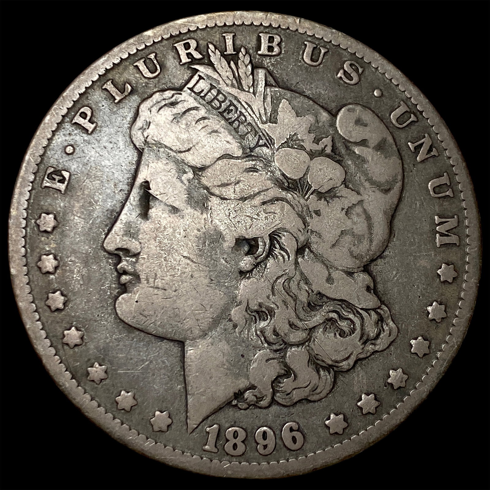 1896-O Silver Morgan Dollar LIGHTLY CIRCULATED: 1896-O Silver Morgan Dollar LIGHTLY CIRCULATED